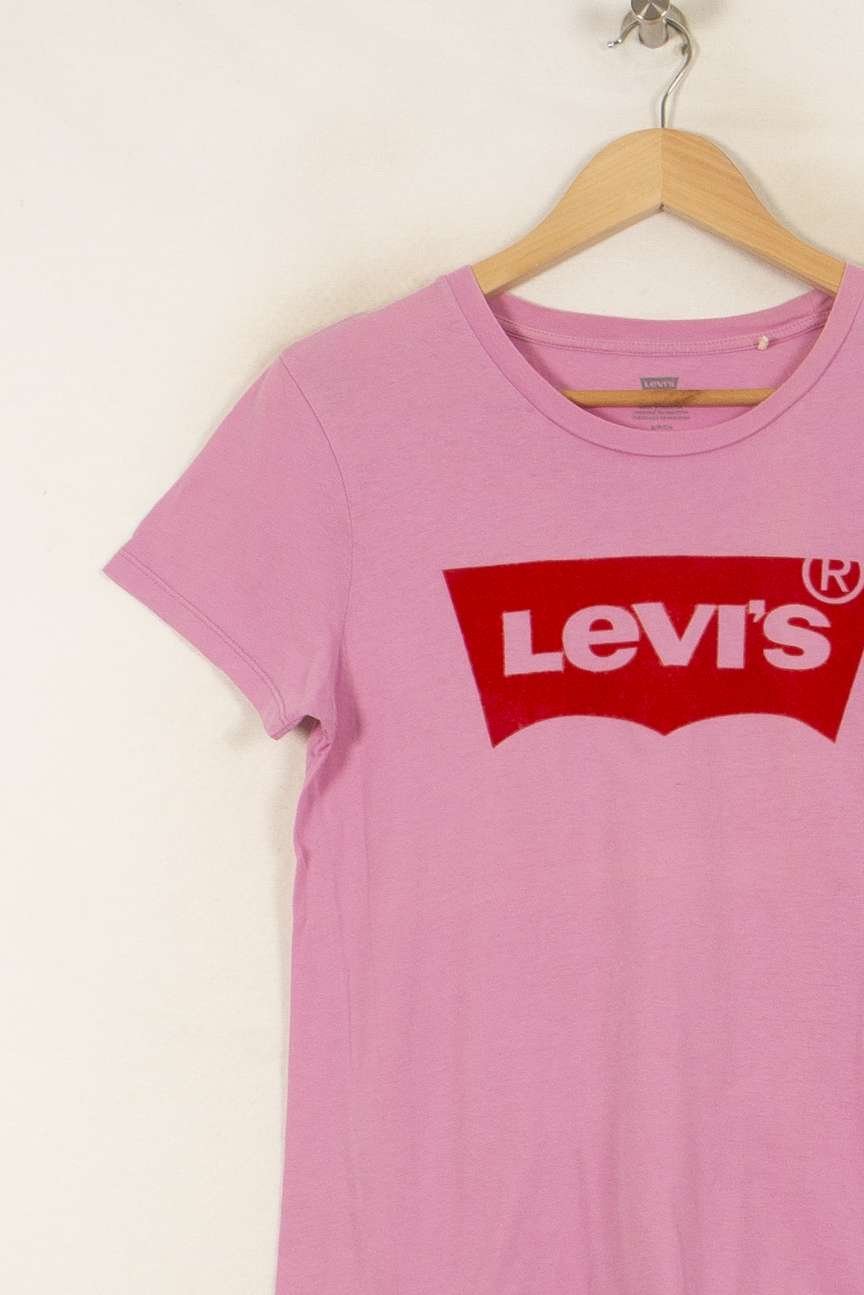 T-shirt LEVI'S - Seconde main Pink