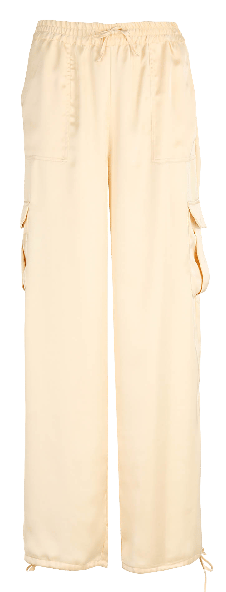 Pantalon fluide satiné BeigeSAISON 1865