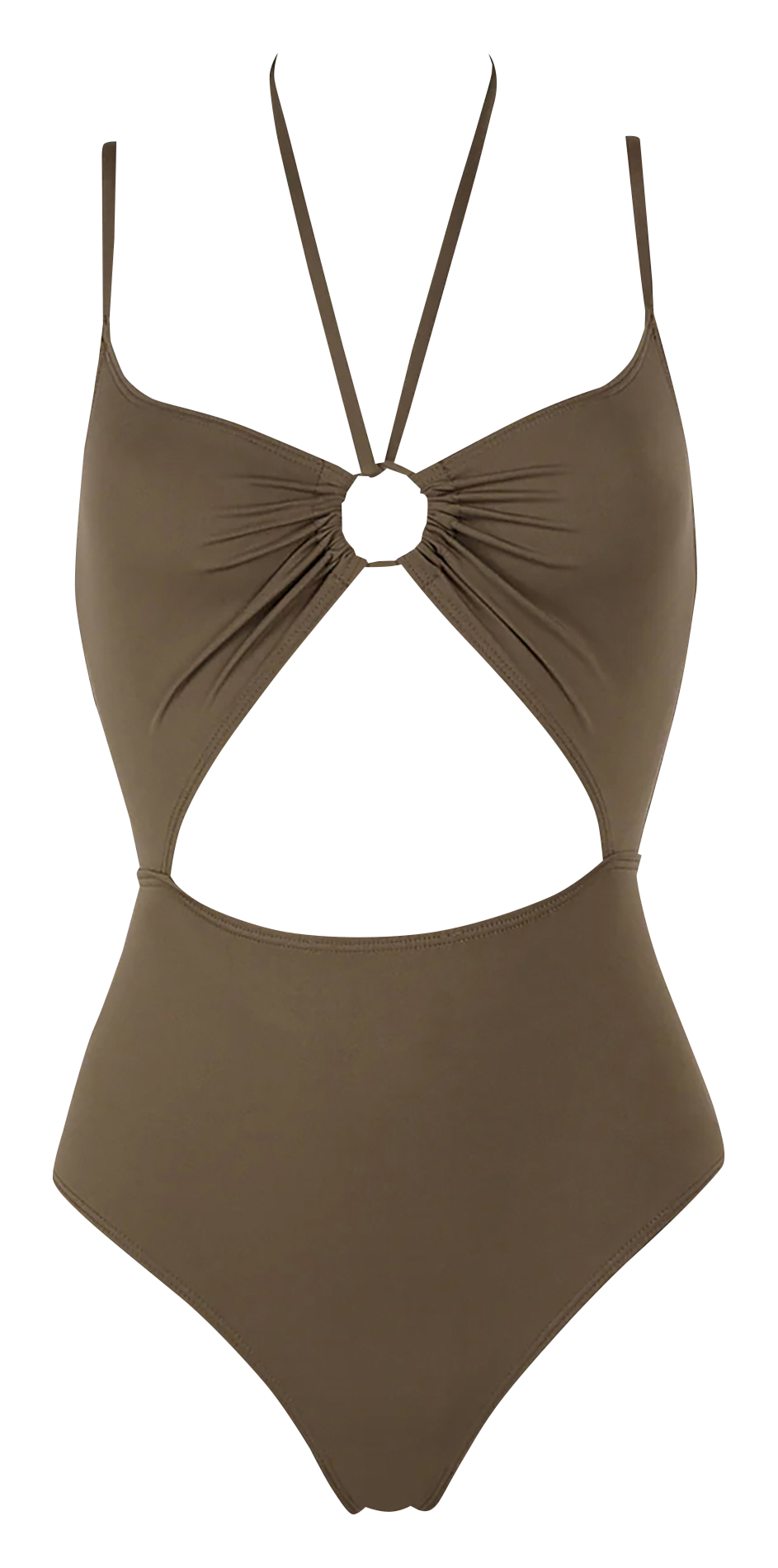 Maillot de bain une pièce RE.SEA Kaki