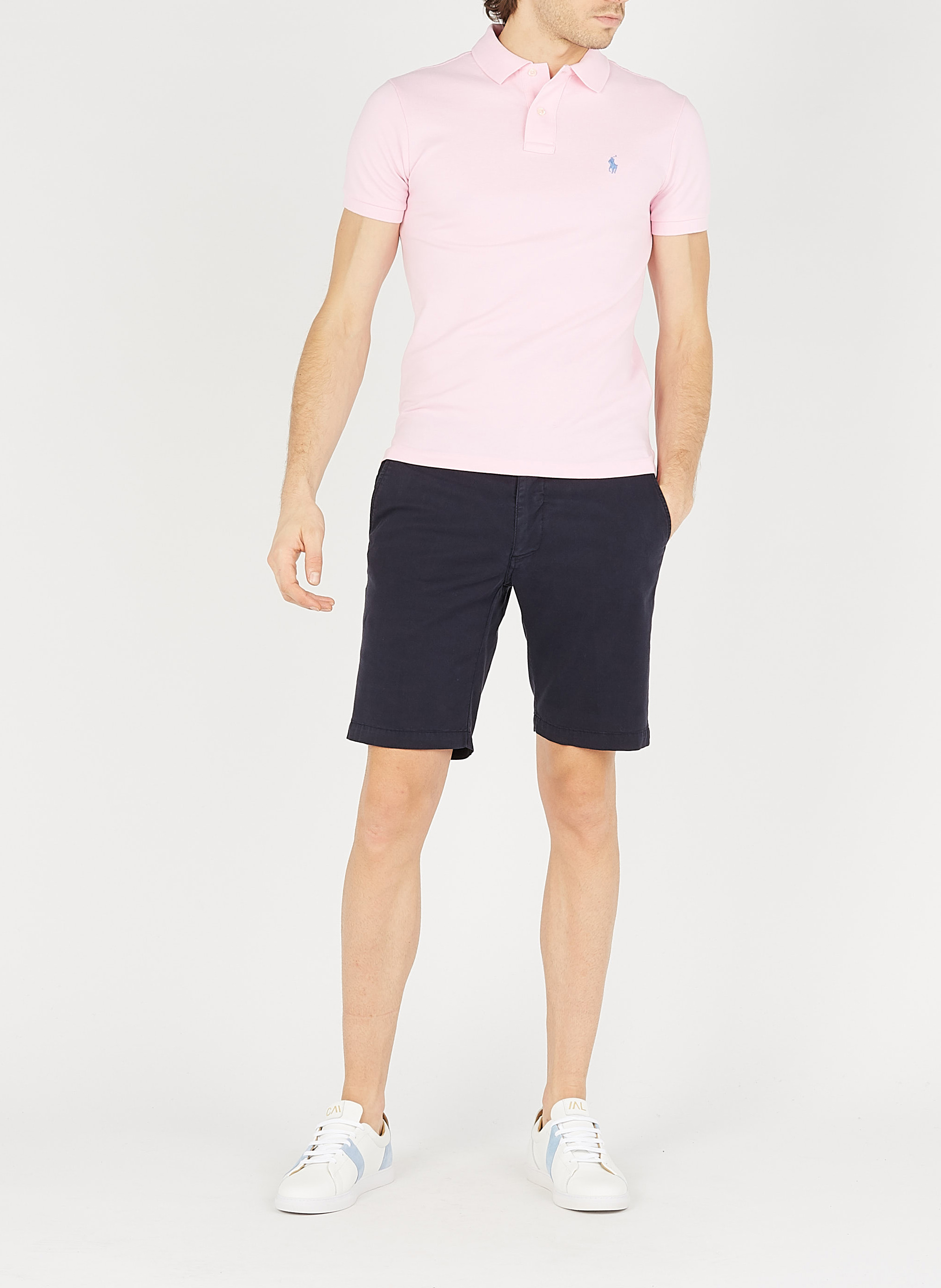 Polo slim-fit en coton piqué POLO RALPH LAUREN Rose