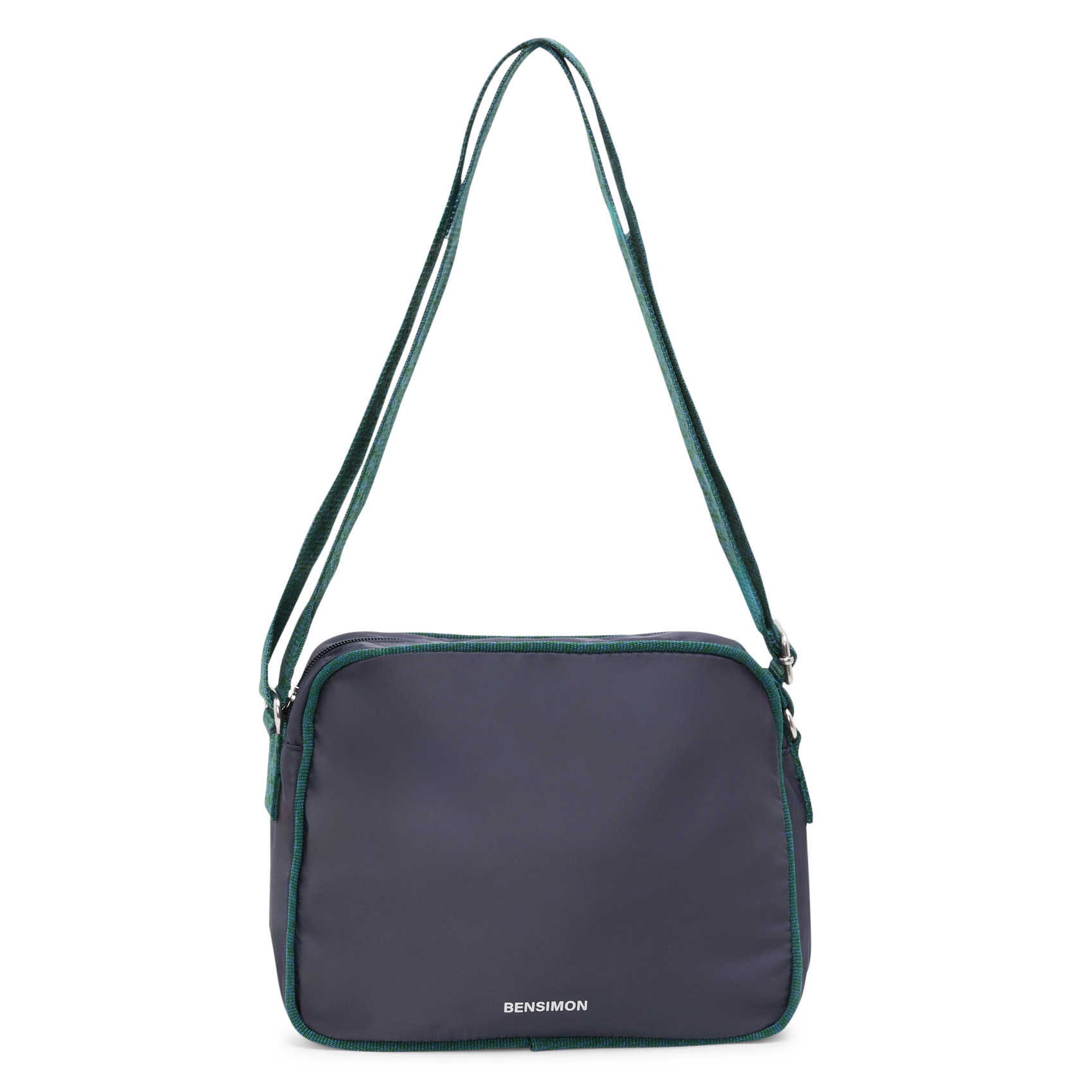 Sac Bandoulière Bensimon En Tissu Jaune 'Addicted To Love' - 100% Neuf Avec étiquettes