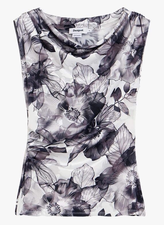 Asymmetrical clothing club desigual hot sale