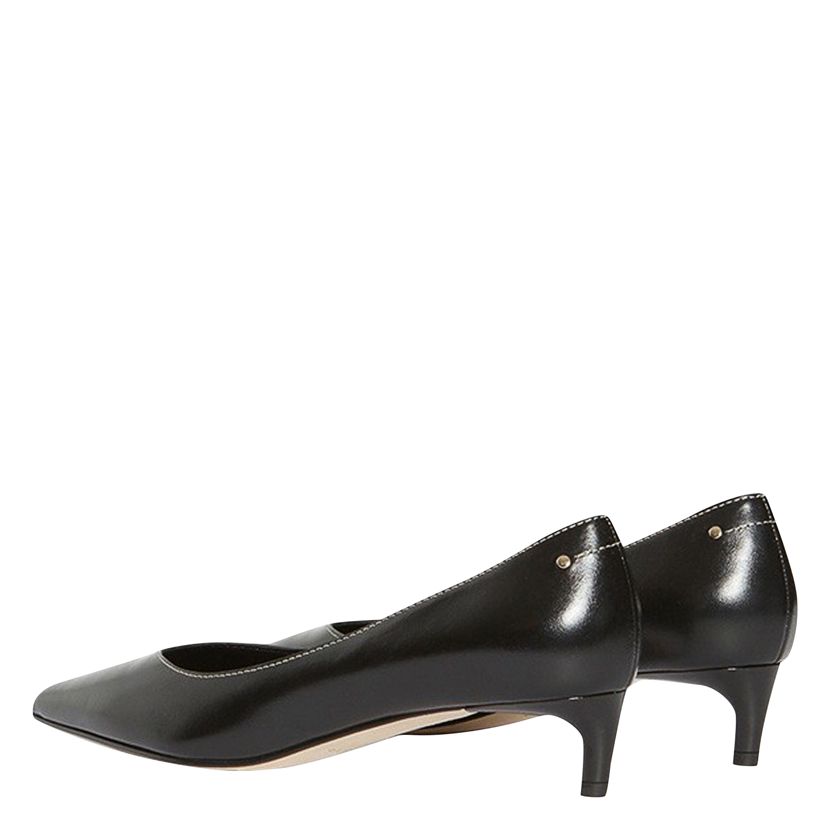 Hoge sandalen van leer VANESSA BRUNO Zwart