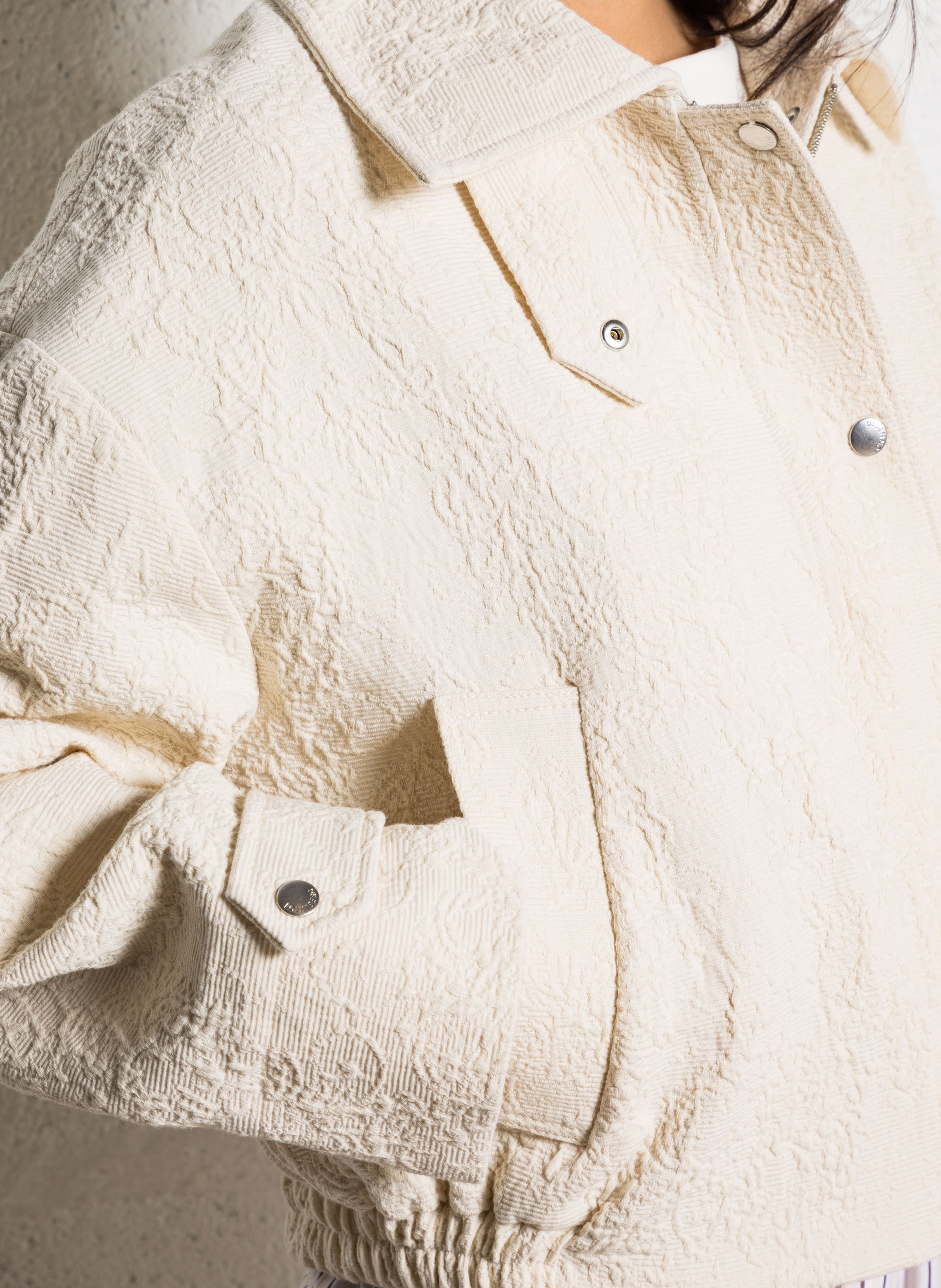 Gecoate jas MARGAUX LONNBERG Wit