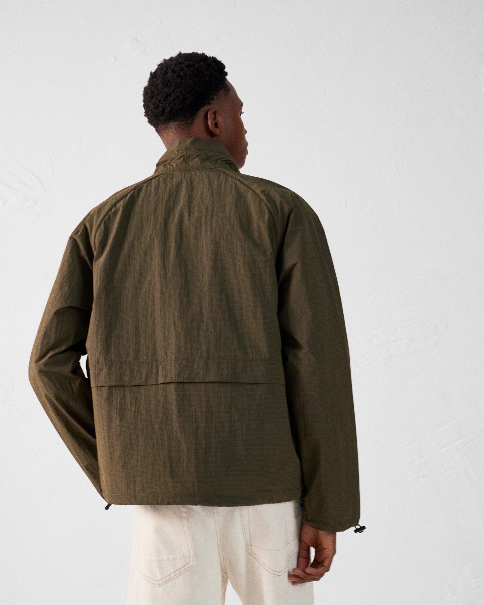 Light windbreaker jacket placebo JOTT Green