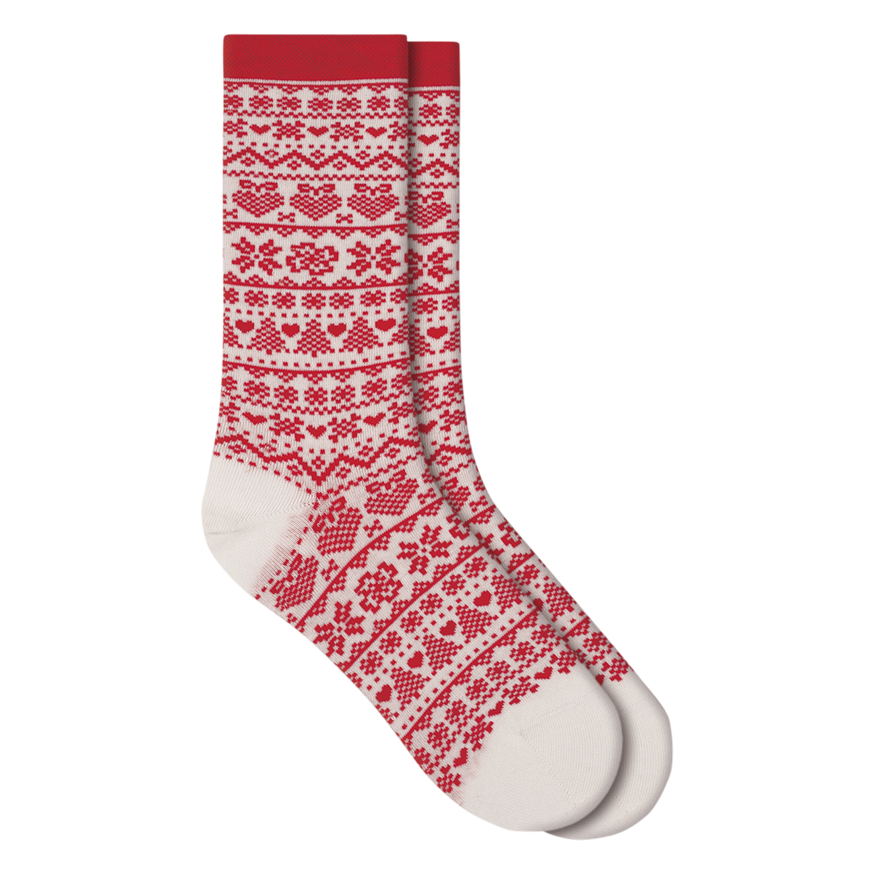 Cotton socks with logo BLEUFORET White