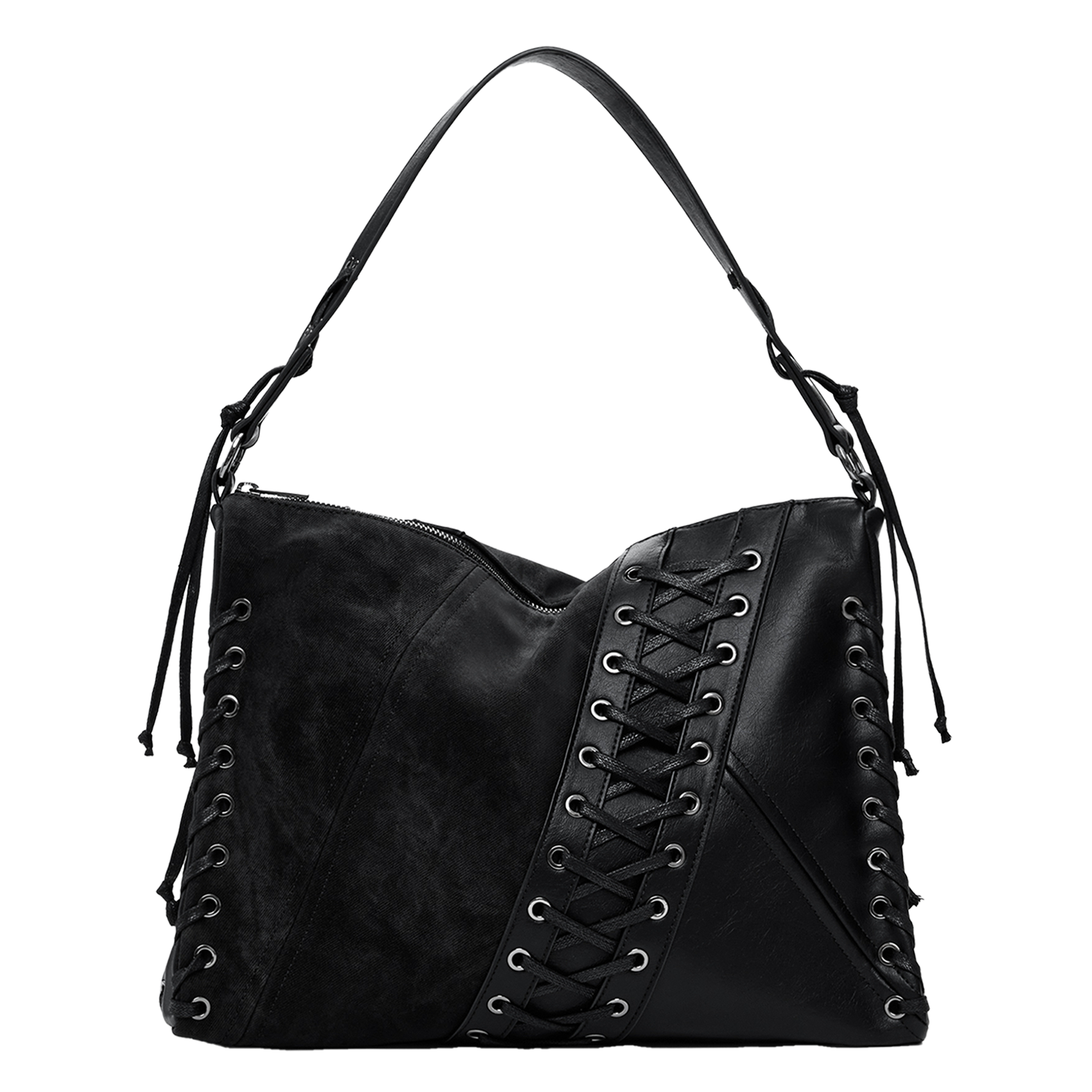Sac à main effet cuir DESIGUAL Noir