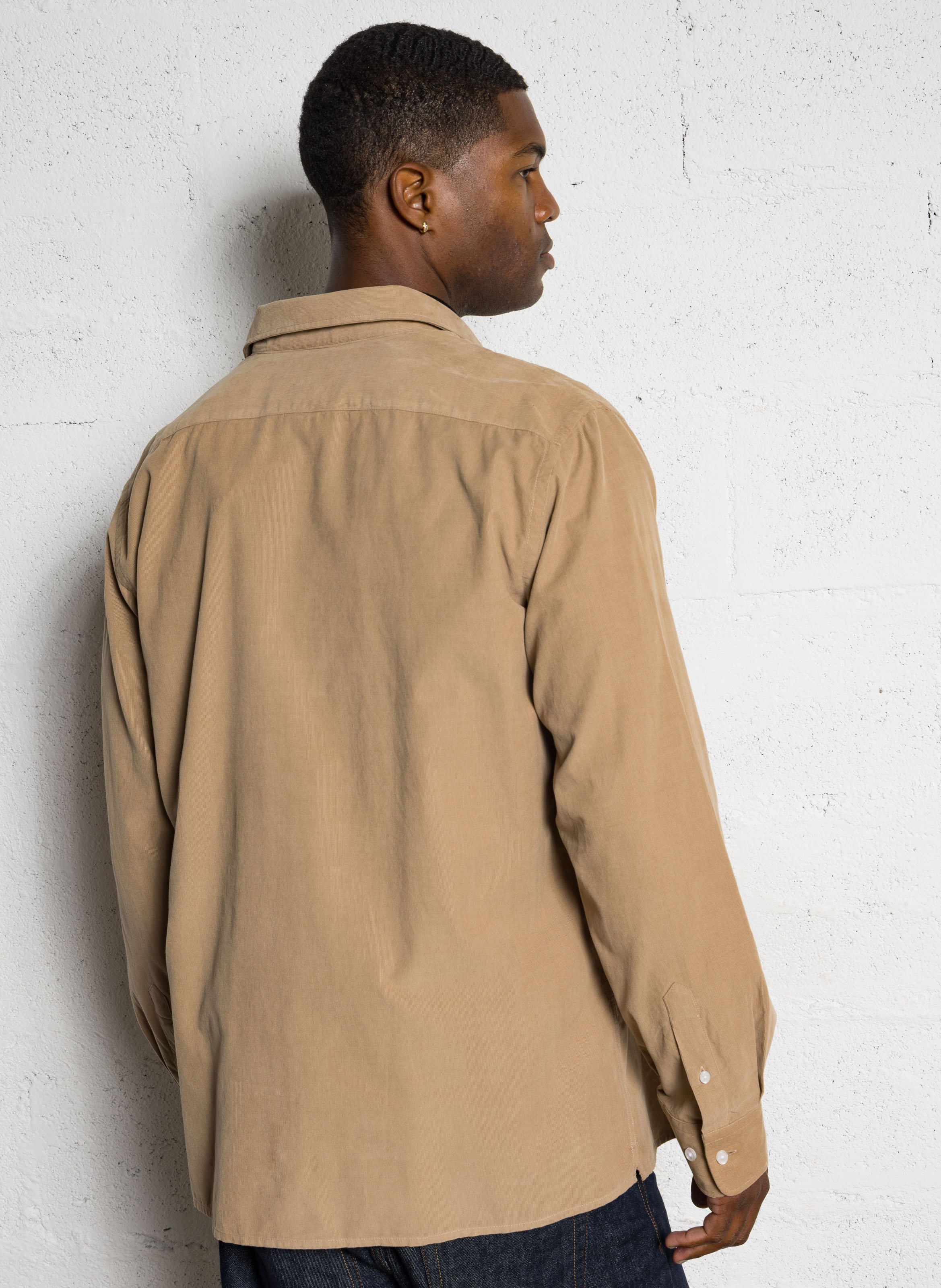 Surchemise en velours côtelé EDEN PARK Beige