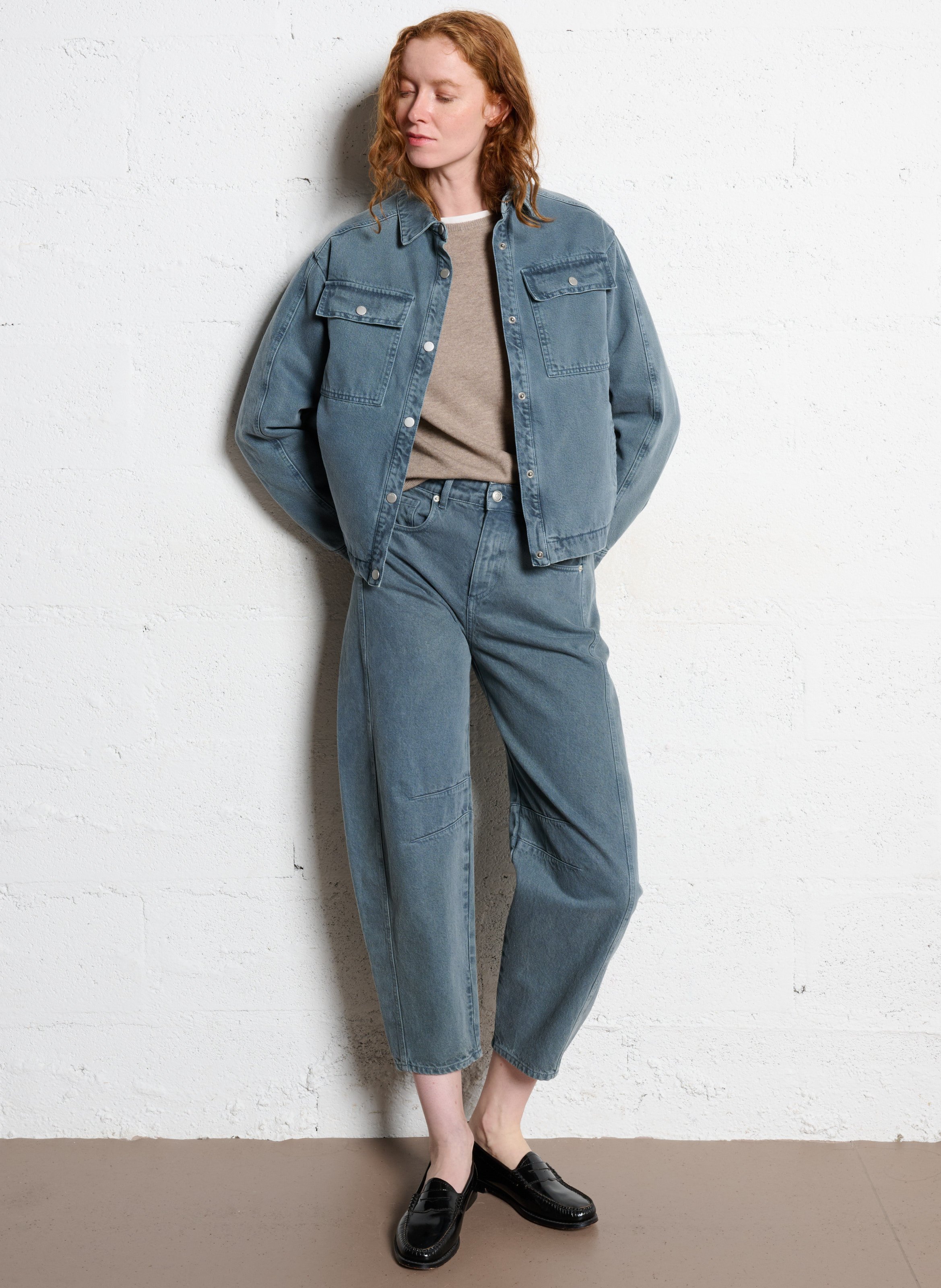 High-rise jeans Blue