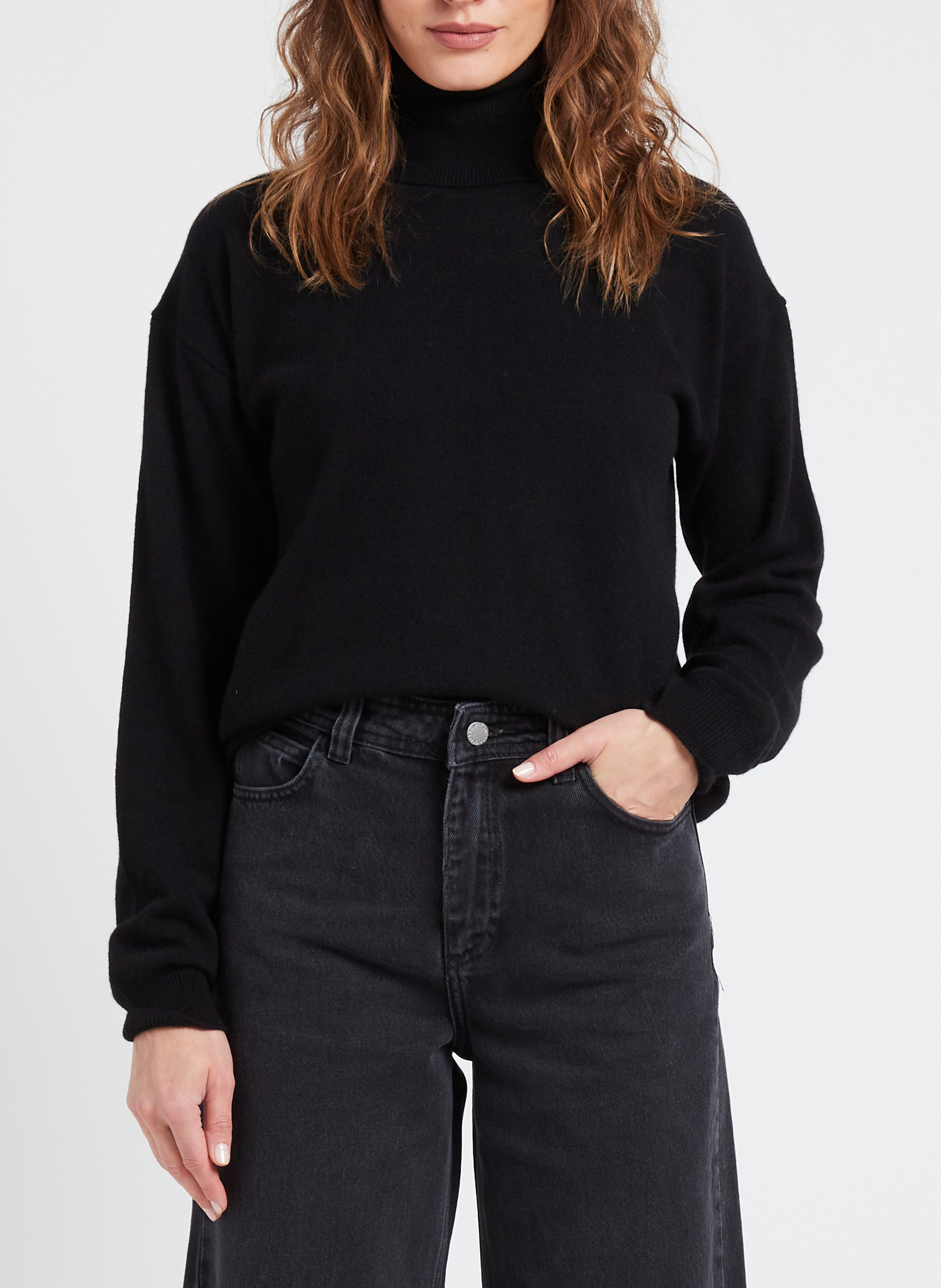 Coltrui van kasjmier SAISON 1865 Zwart