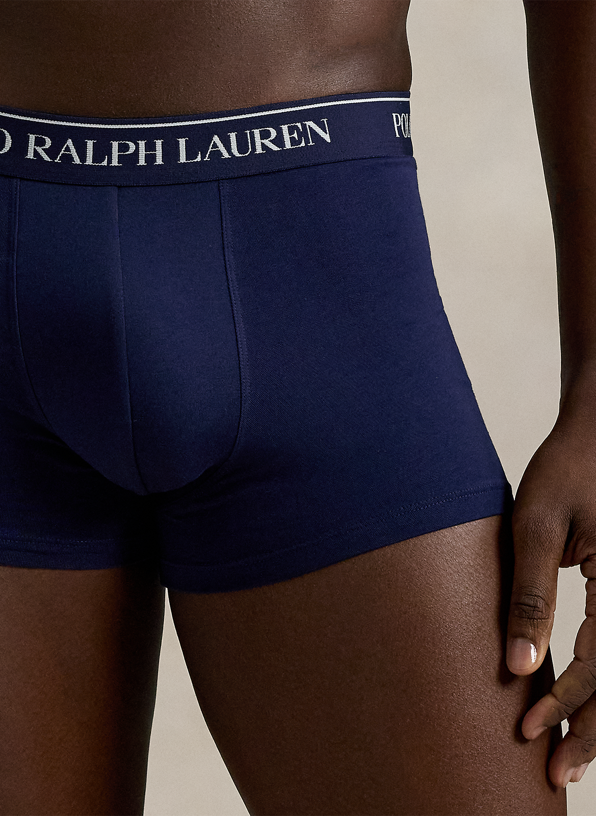 Lot de 3 boxers en coton mélangé POLO RALPH LAUREN Multicolore