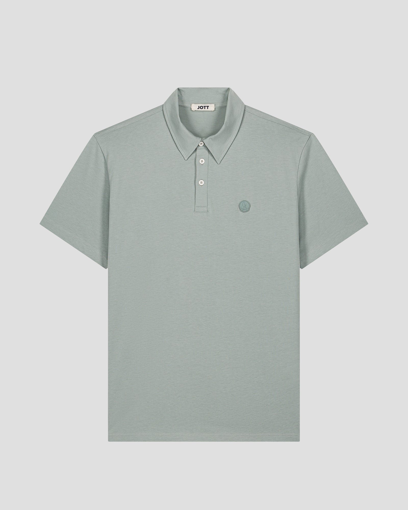 Dario short sleeve polo JOTT Grey