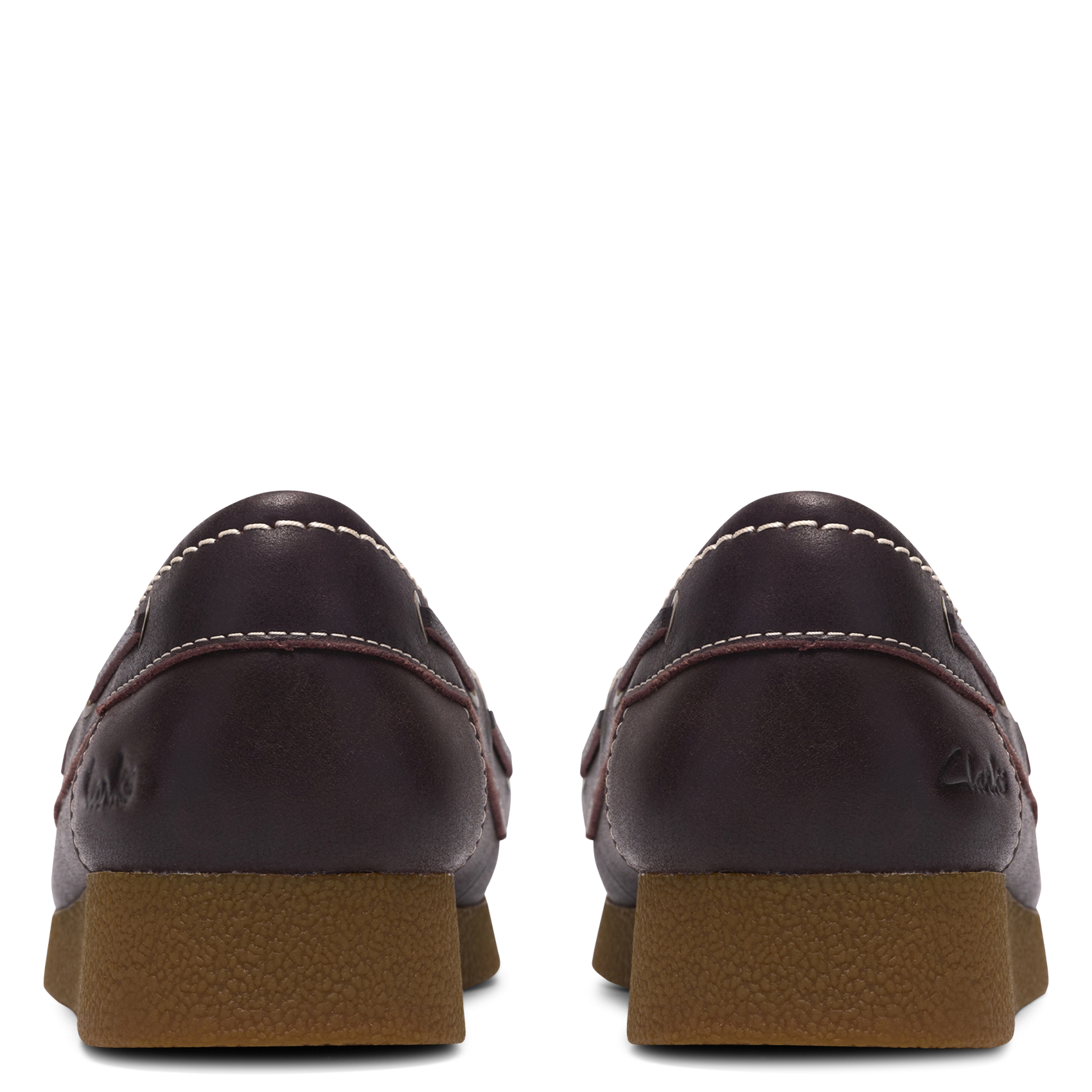 Mocassins en cuir CLARKS Marron