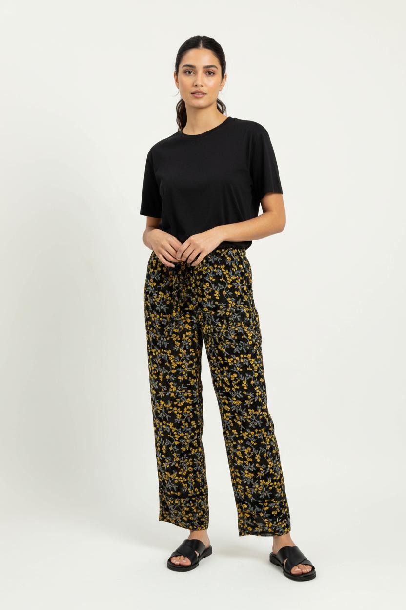 PANTS GANNI - Seconde Main Black