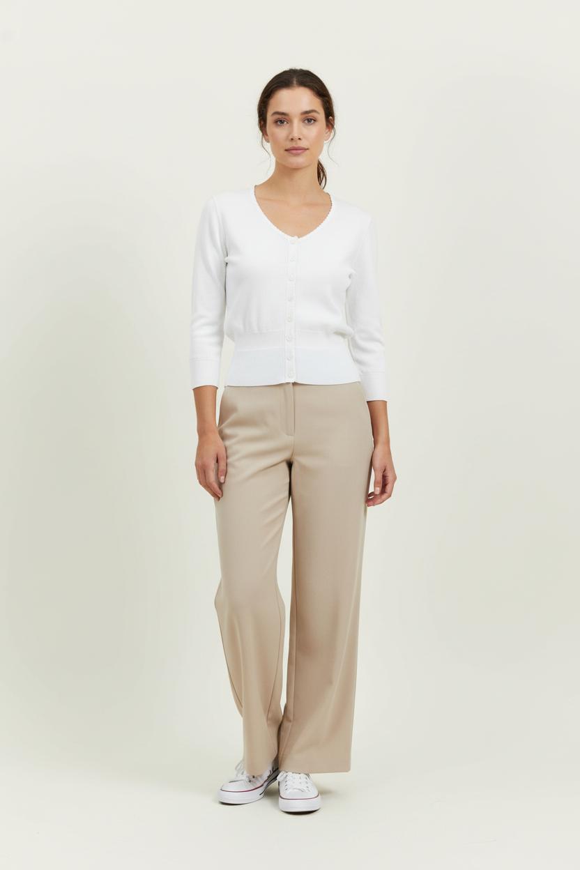 Cardigan TARA JARMON - Seconde Main White