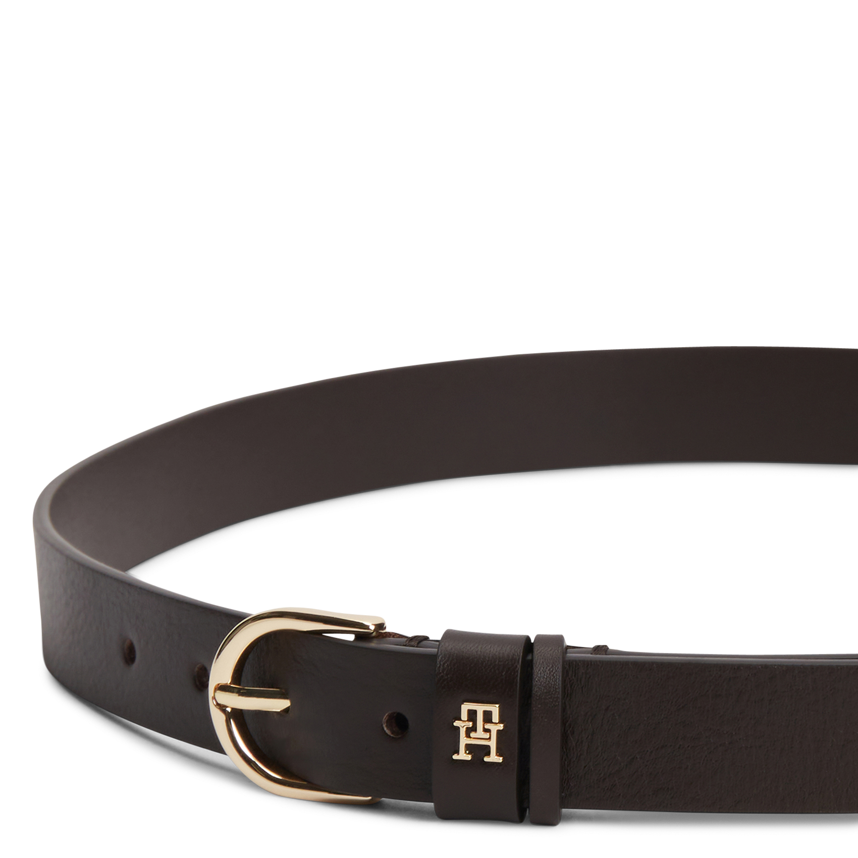 - Buckle closure. - Width: 3 cm.  TOMMY HILFIGER Brown