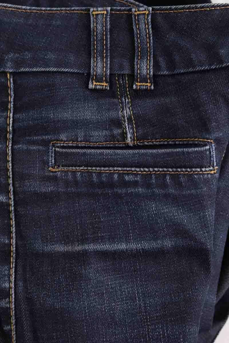 Straight cotton-blend pants LEVI'S - Seconde main Blue