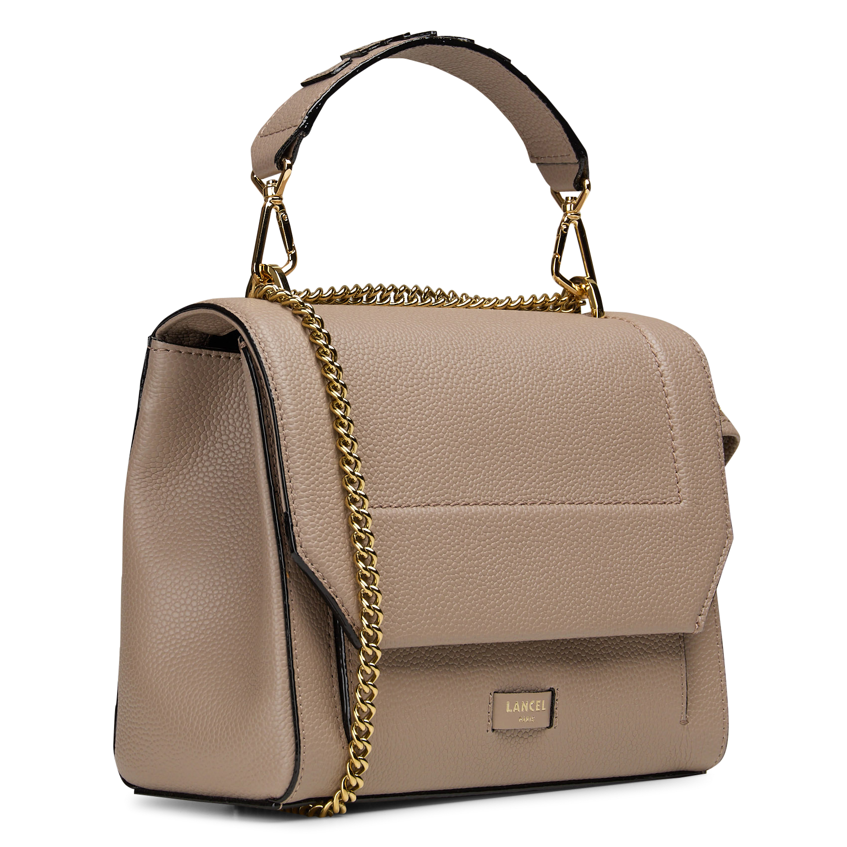 Leren schoudertas model Pia Grand LANCEL Beige