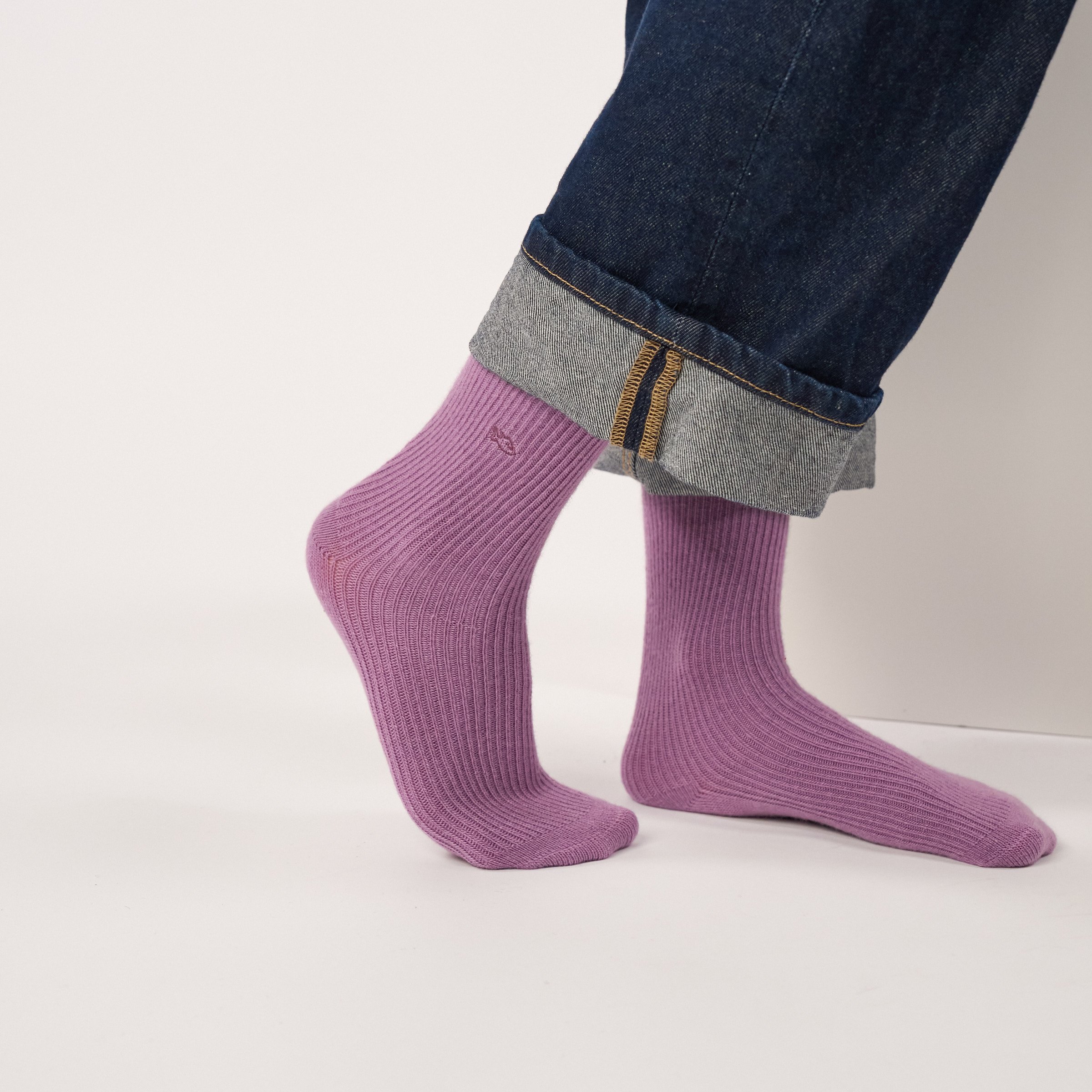 Wool socks | Purple BILLYBELT Women