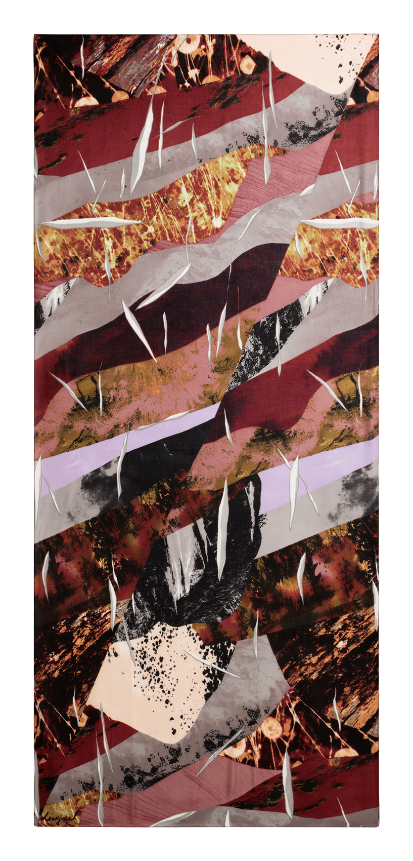 Printed scarf DESIGUAL Multicolored