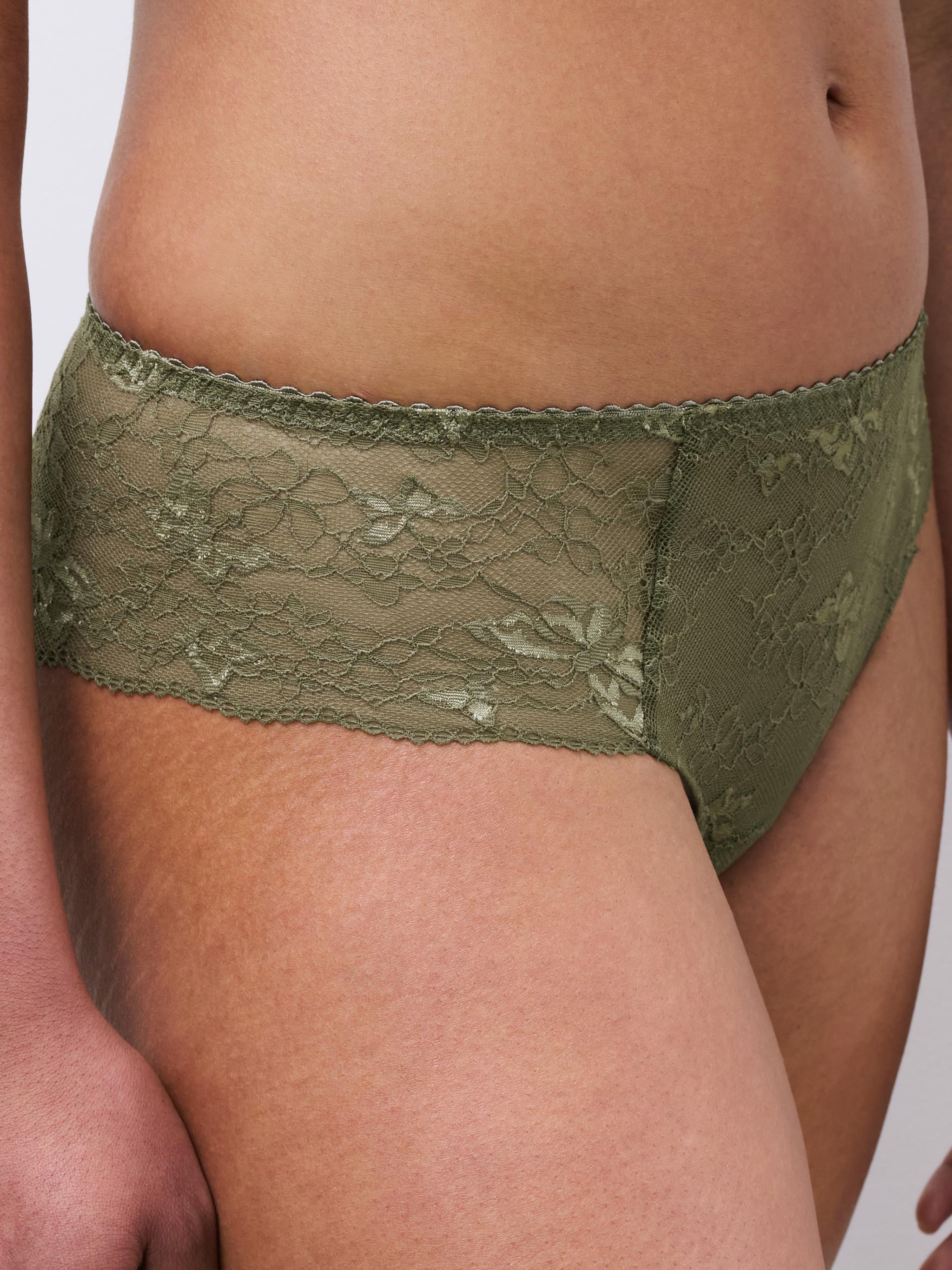Low-cut shorty CHANTELLE PULP Green