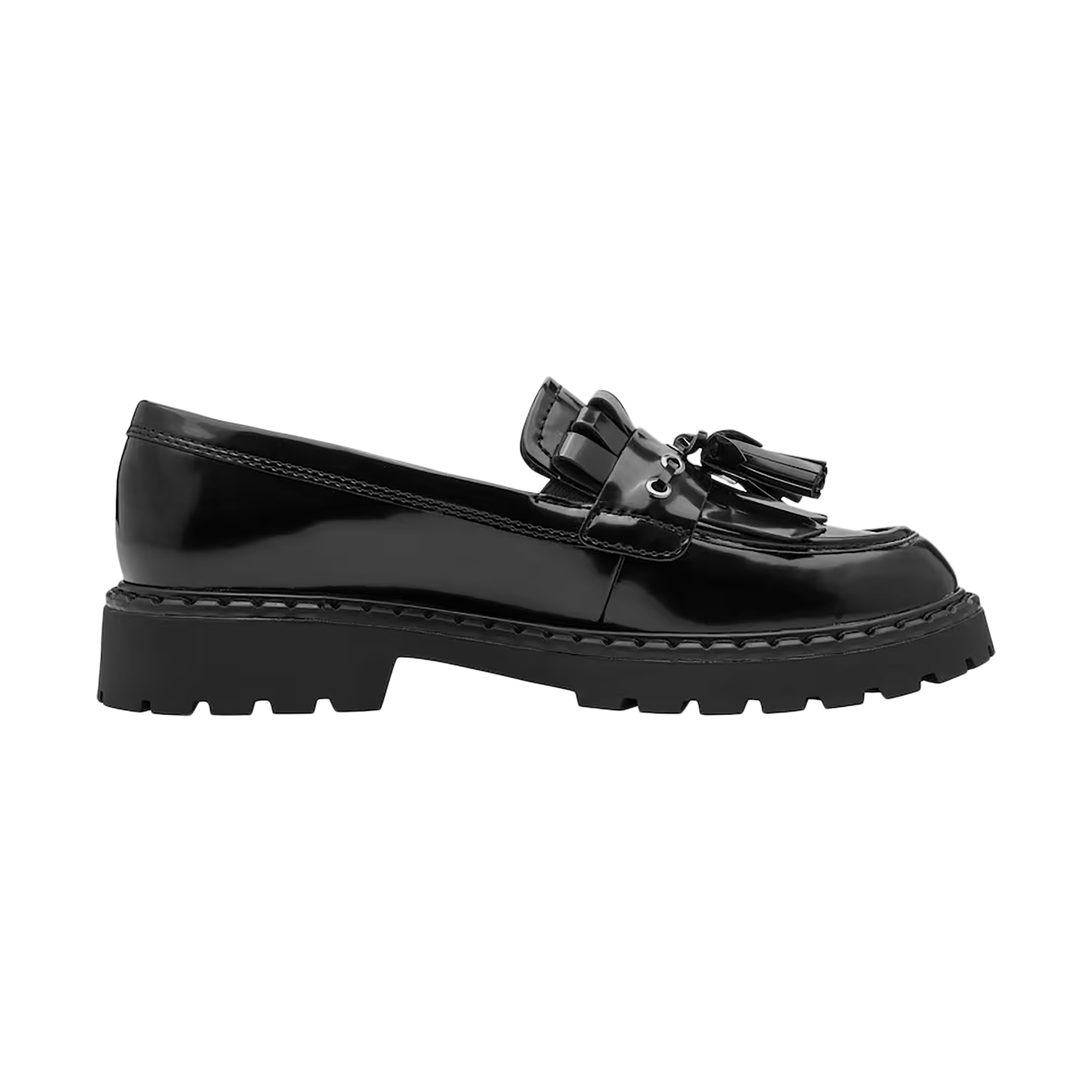 Slip-on moccasin TAMARIS Black