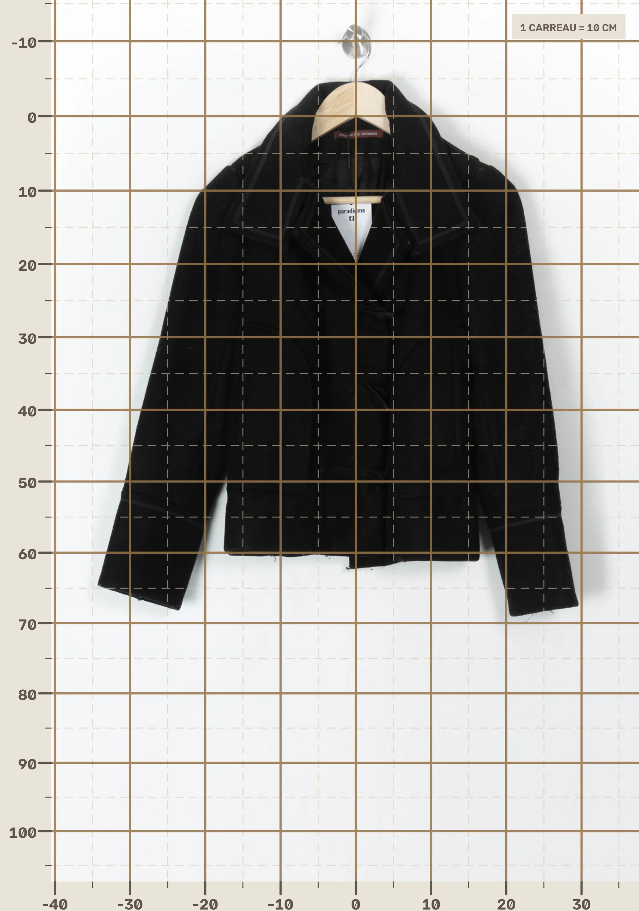 Short coat COMPTOIR DES COTONNIERS - Seconde main Black