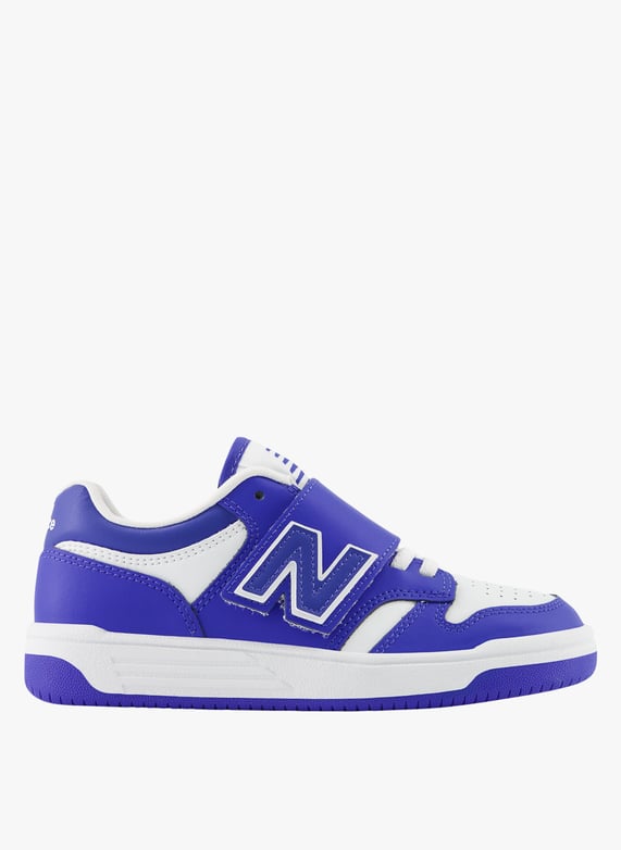 Baskets Basses En Cuir 480 Marine Blue New Balance Enfant PHB480 MARINE BLUE MARINE BLUE Place des Tendances