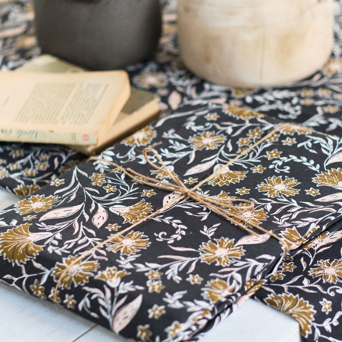 Cotton table cloth TODAY LINGE DE MAISON Grey