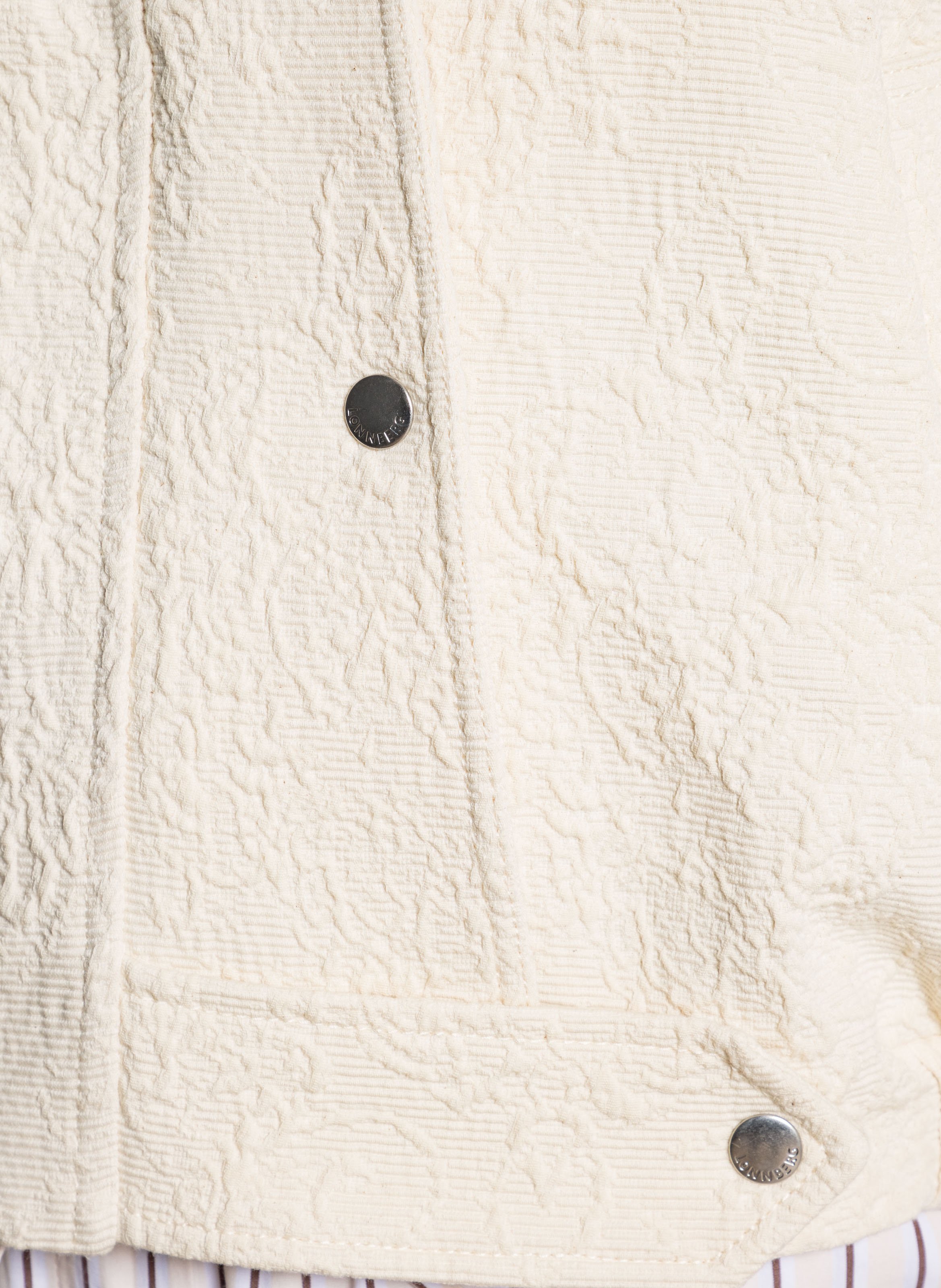 Gecoate jas MARGAUX LONNBERG Wit