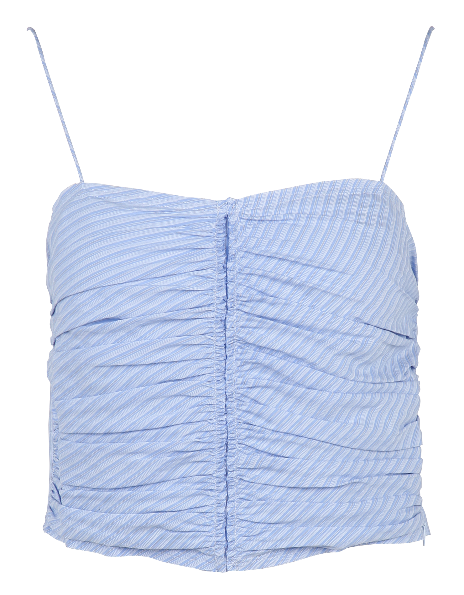 Ruched strappy top MASSCOB Blue