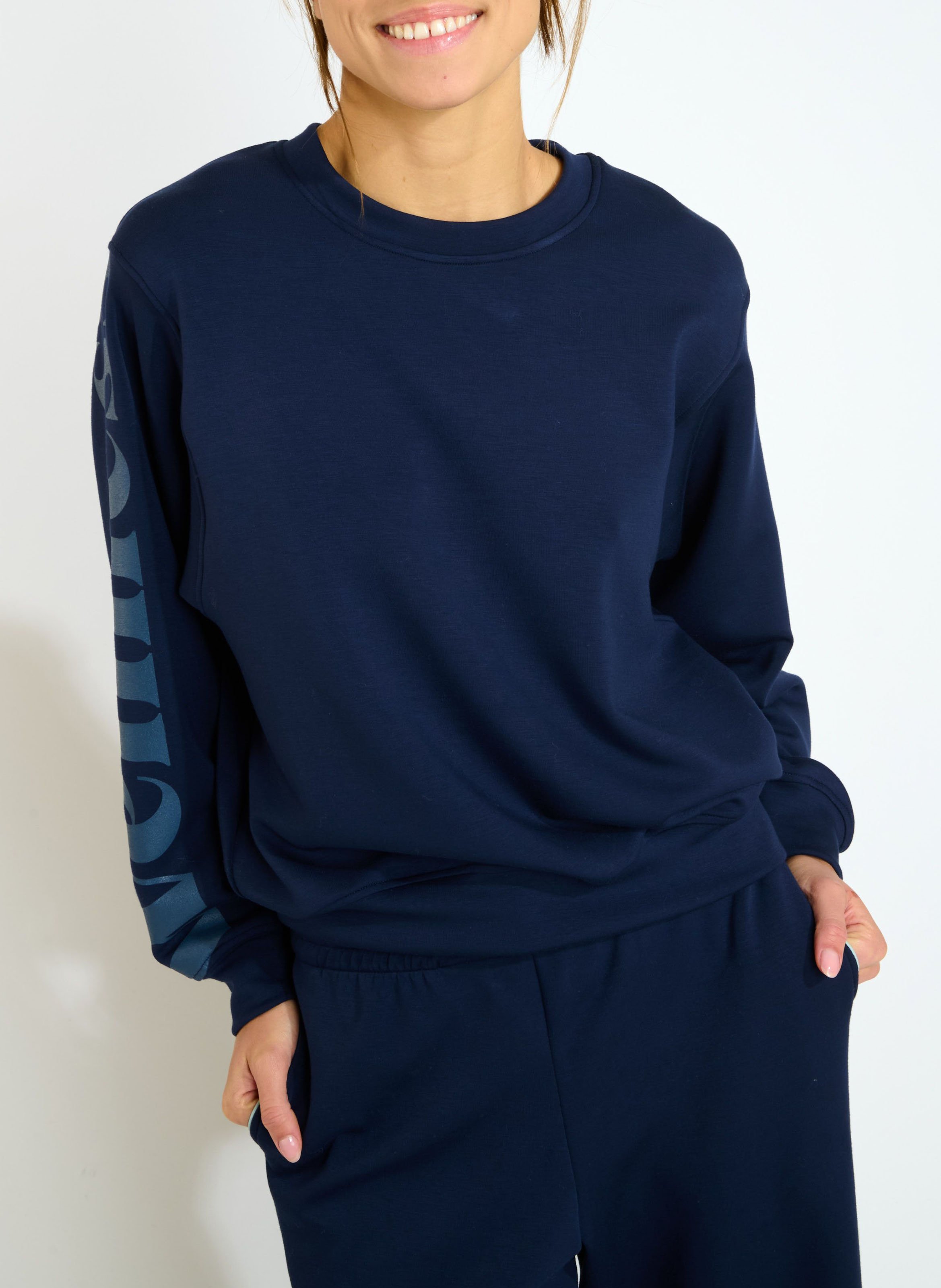 Sweat col rond BANANA MOON