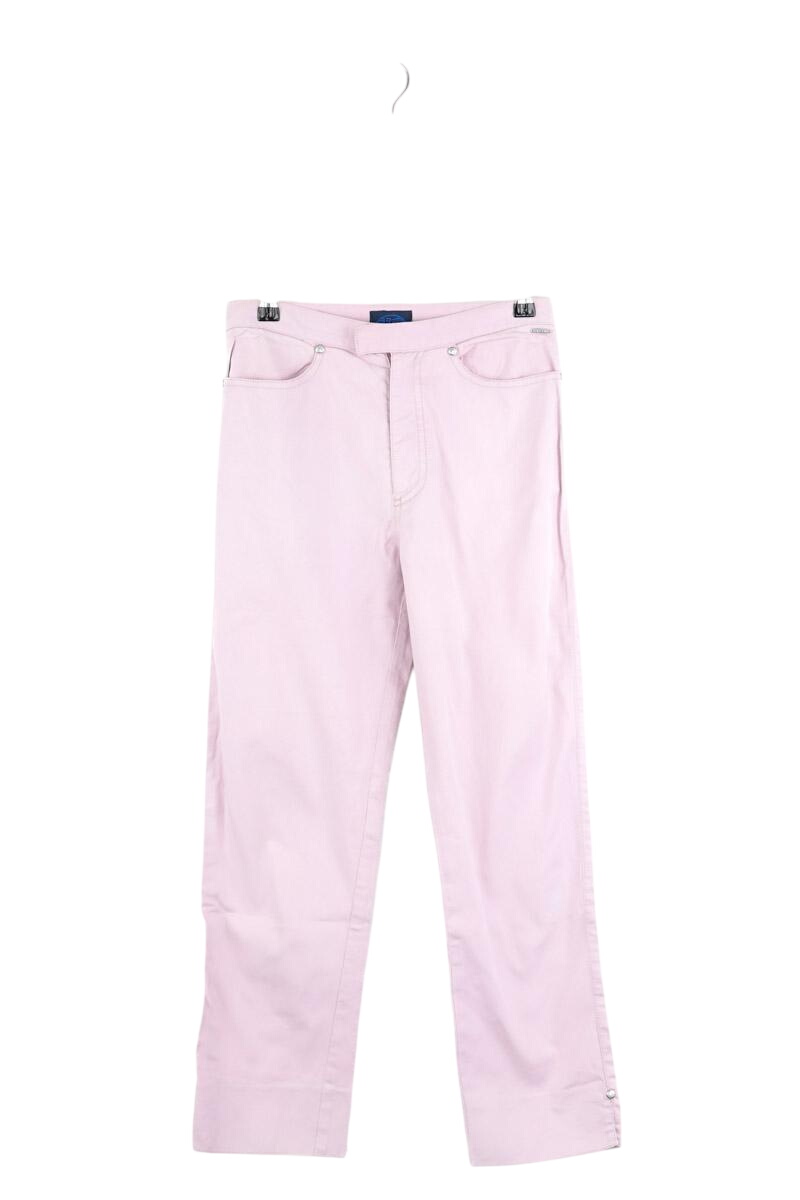 Cotton straight jeans KENZO - SECONDE MAIN Purple