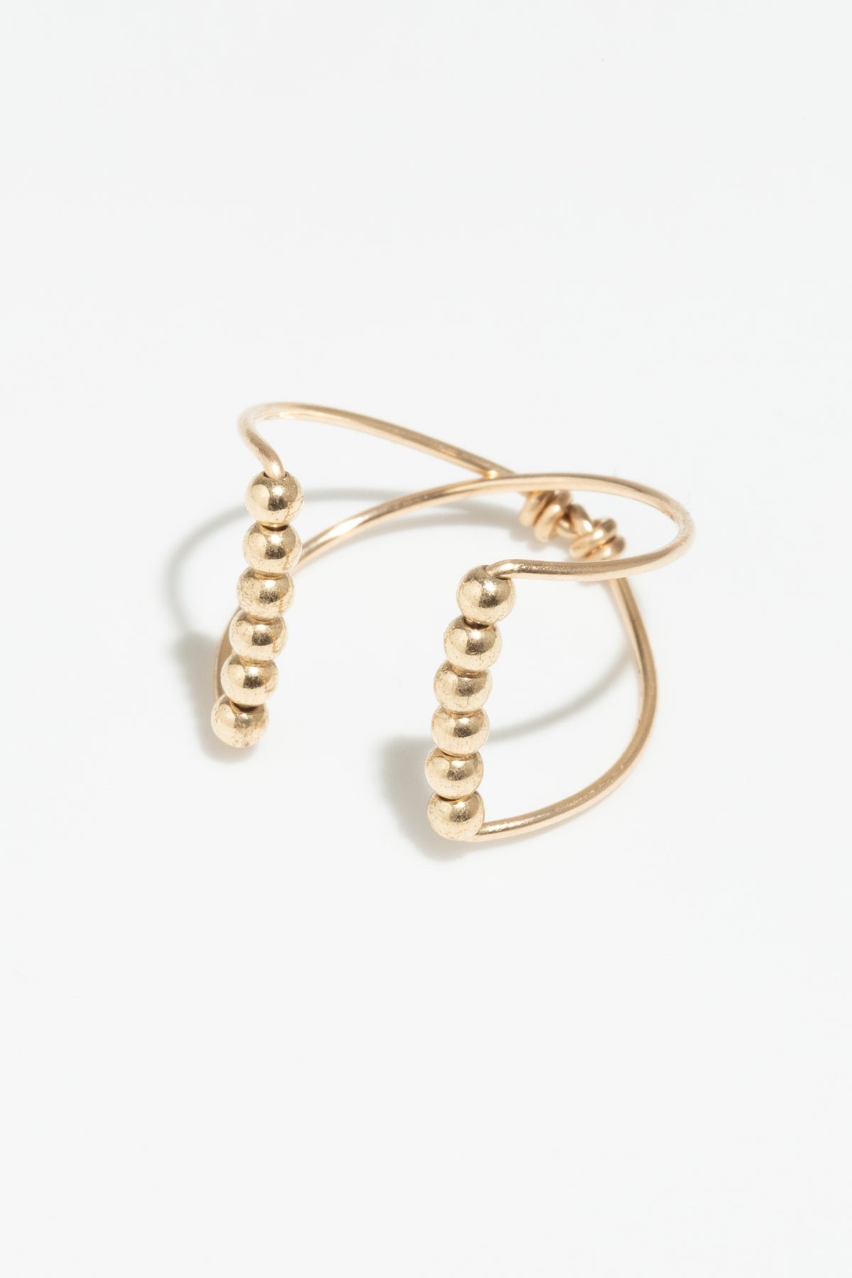 Small sand ring YAY Golden