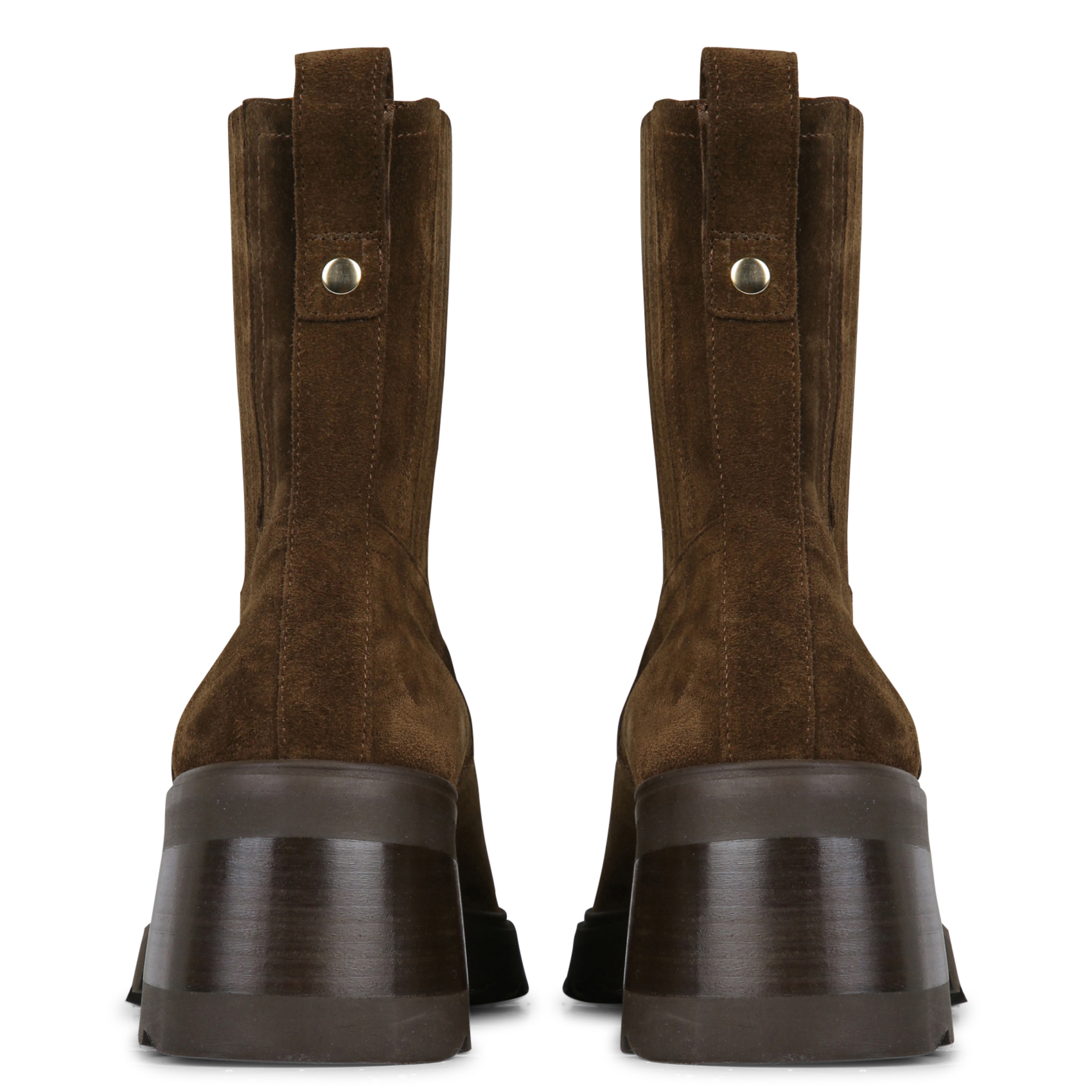 Bianca leather ankle boots BOBBIES Brown