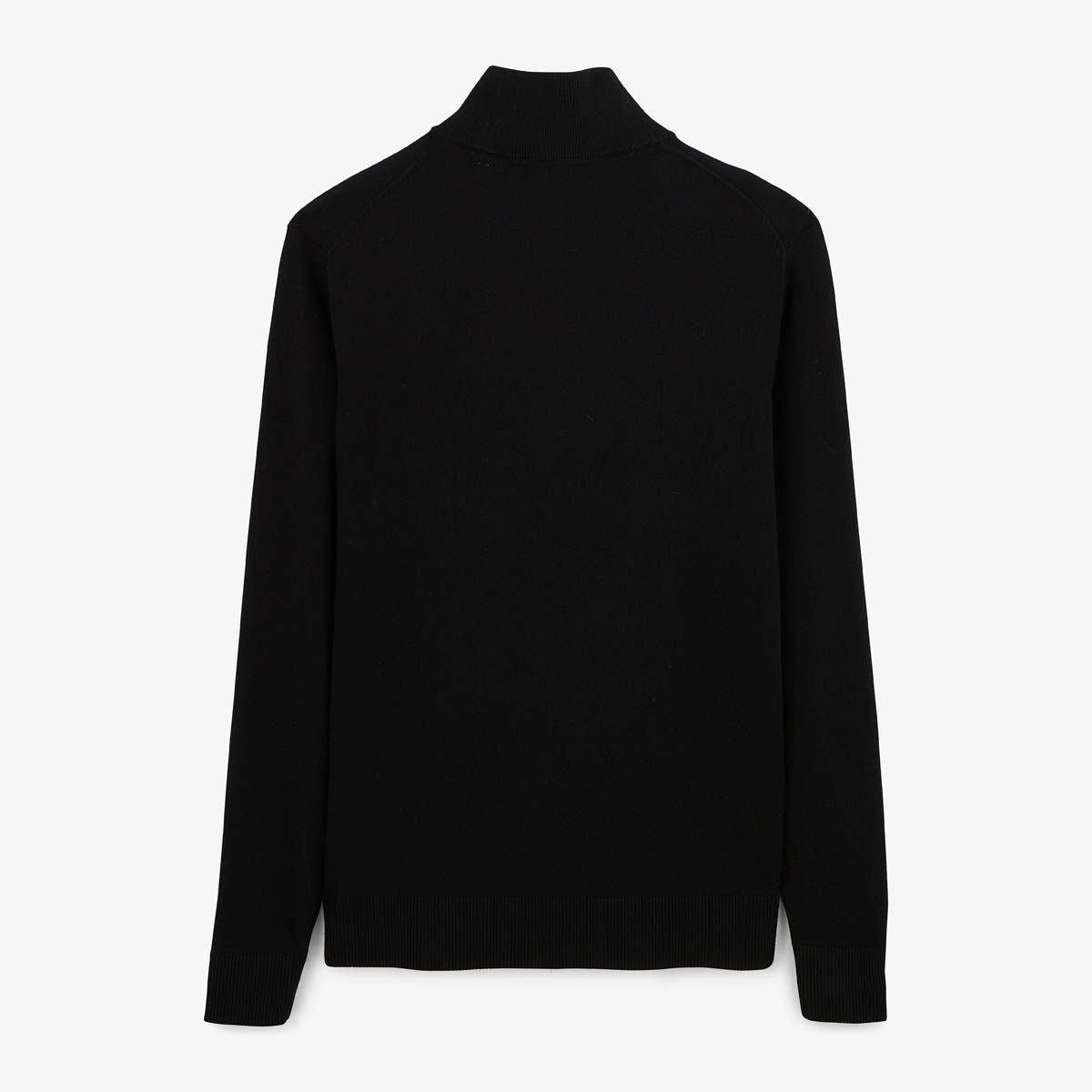 Sweater with zippered collar SERGE BLANCO Black