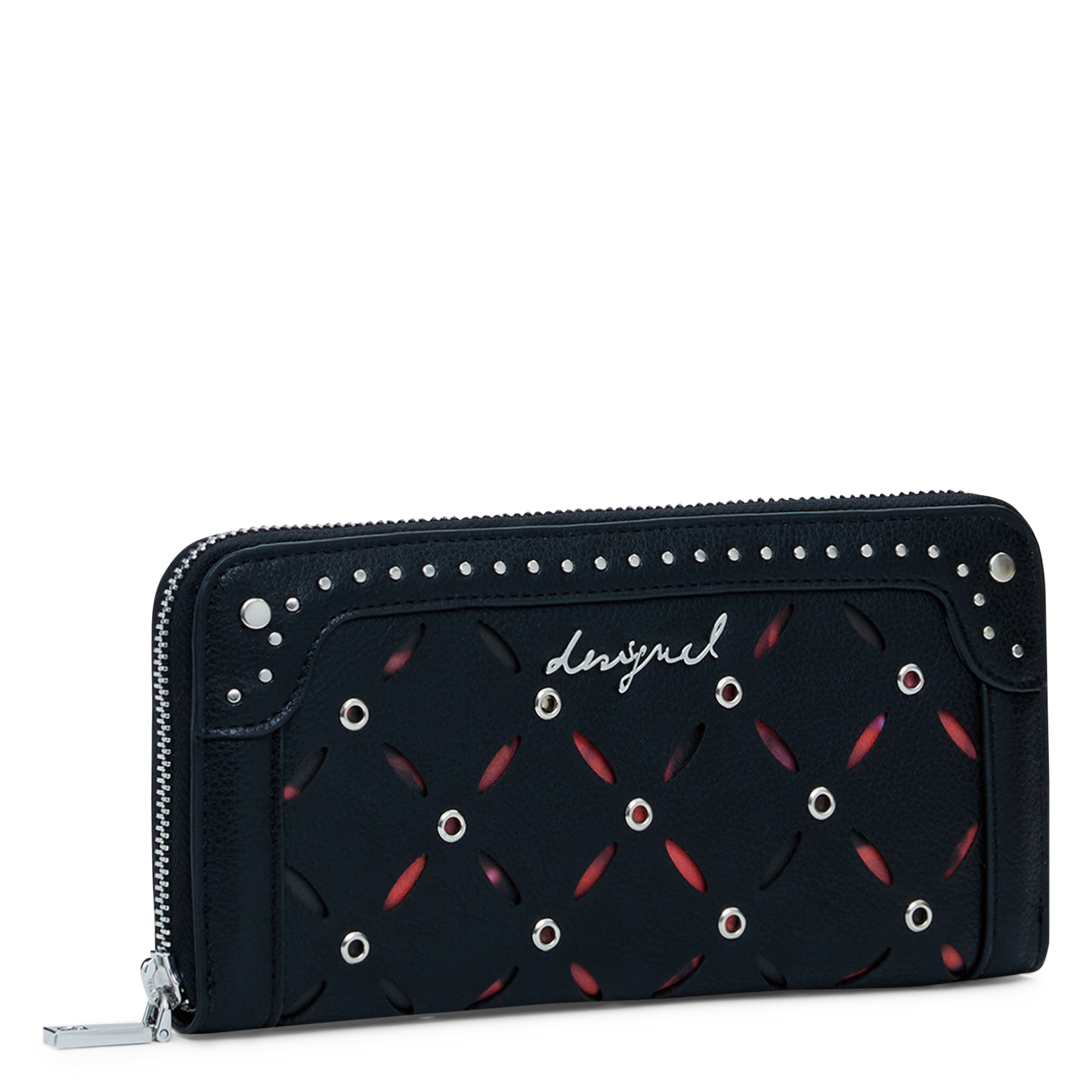 Portefeuille effet cuir DESIGUAL Noir