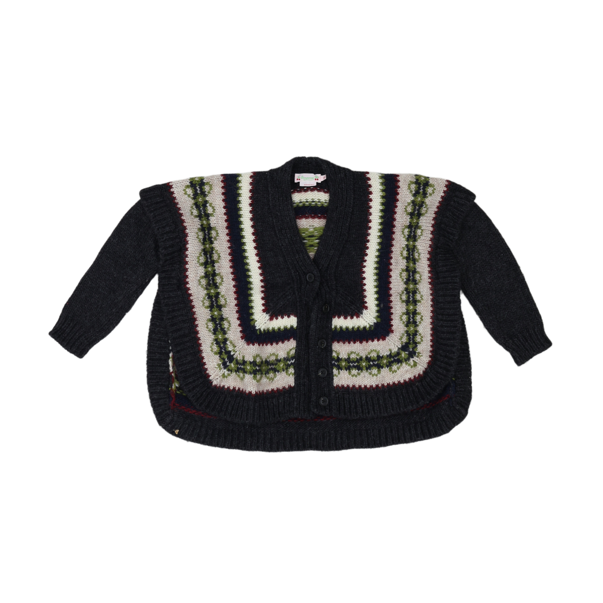 Grey Kids Cardigan - 6 years BONPOINT - Seconde Main Grey