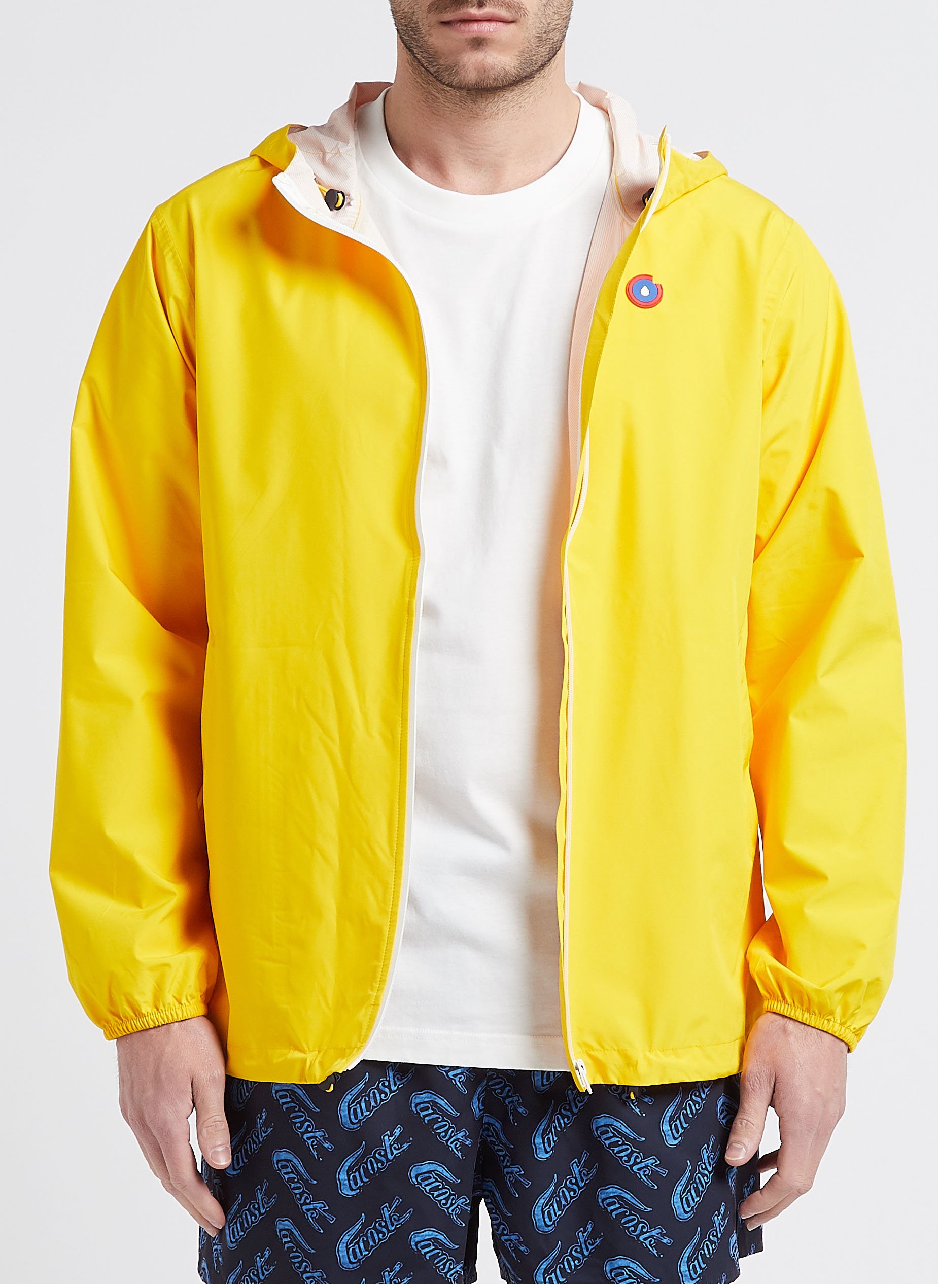 Kurze Regenjacke mit Kapuze FLOTTE