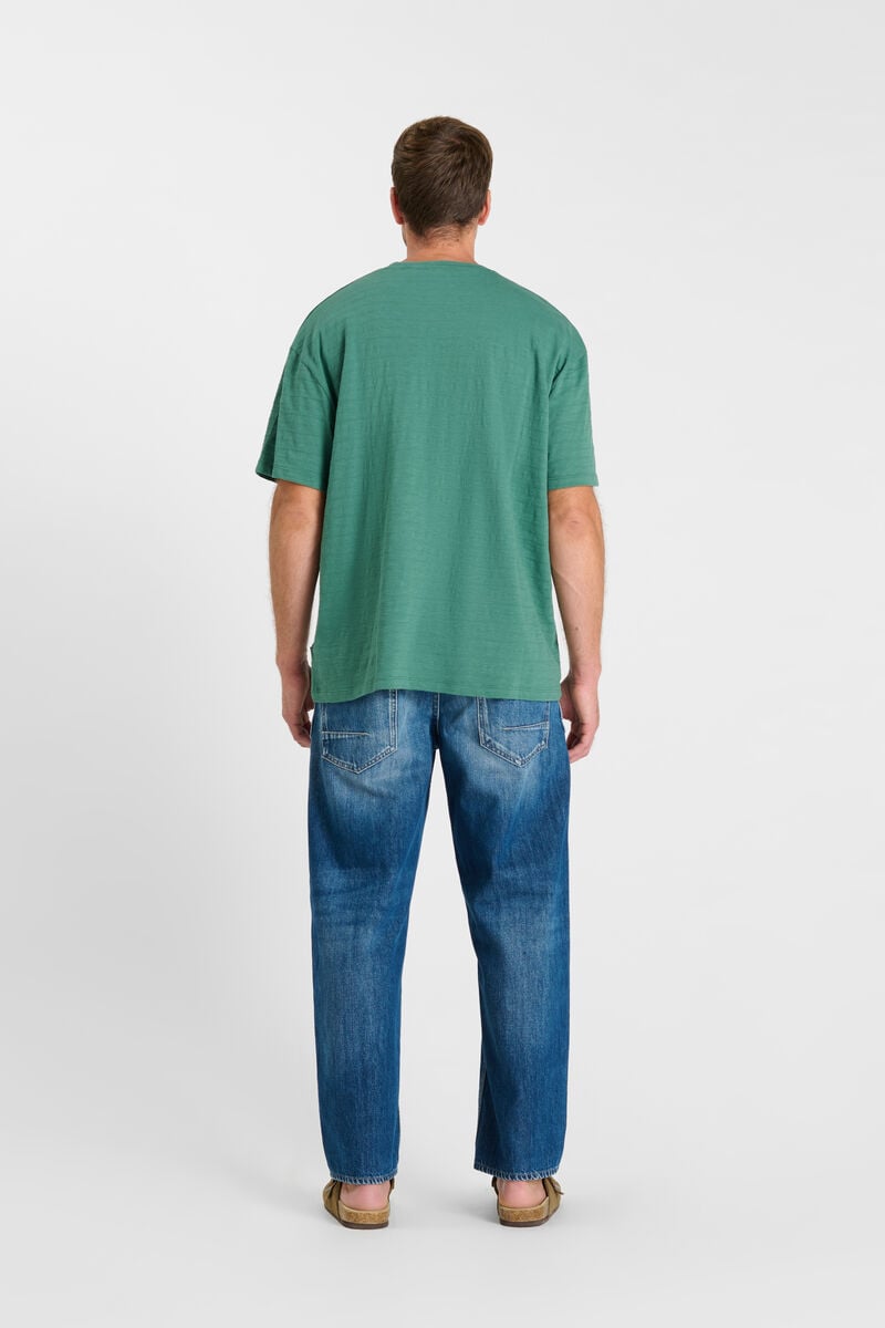 Tommy Badge T-shirt LE TEMPS DES CERISES Green