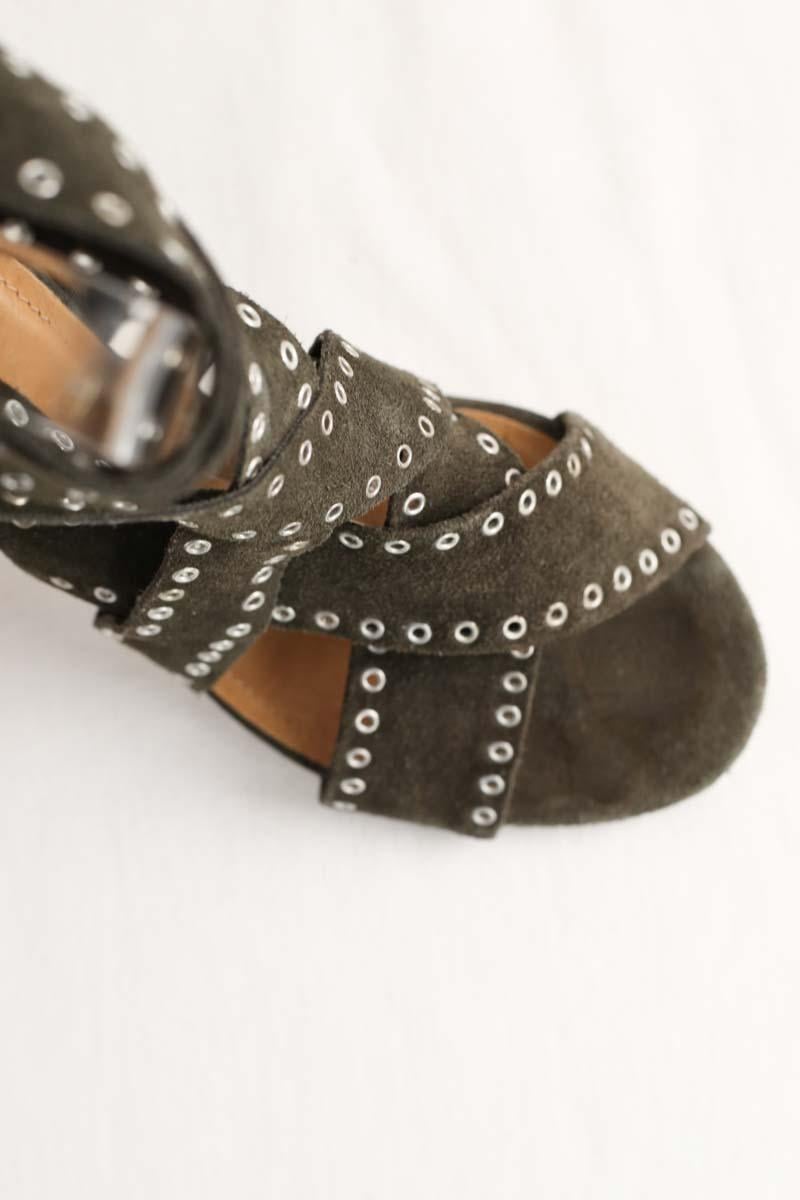 Heels ISABEL MARANT - Seconde Main Khaki