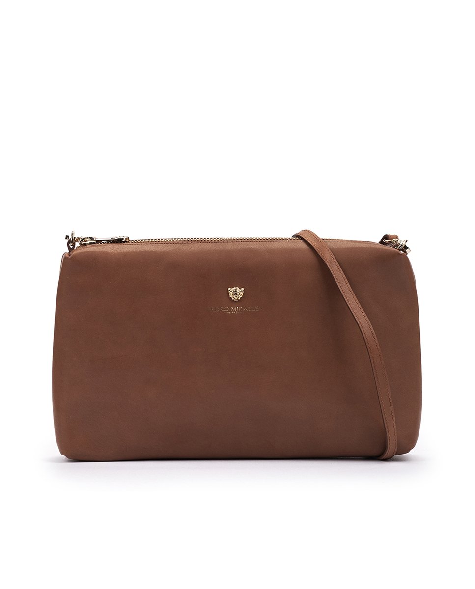 Dori leather shoulder bag PEDRO MIRALLES Brown