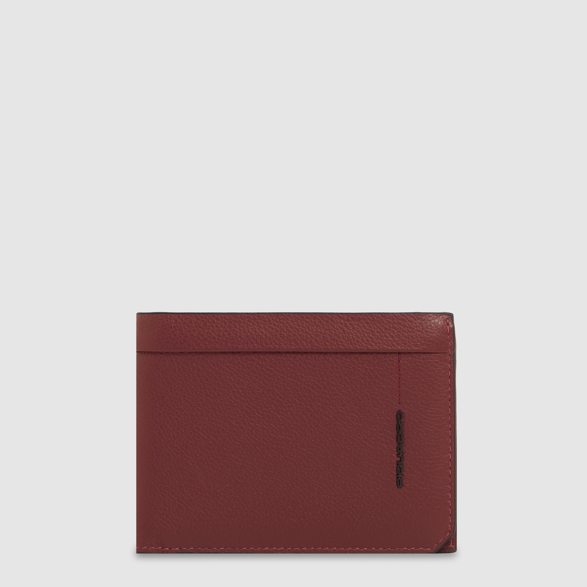 Babylon leather wallet PIQUADRO Red