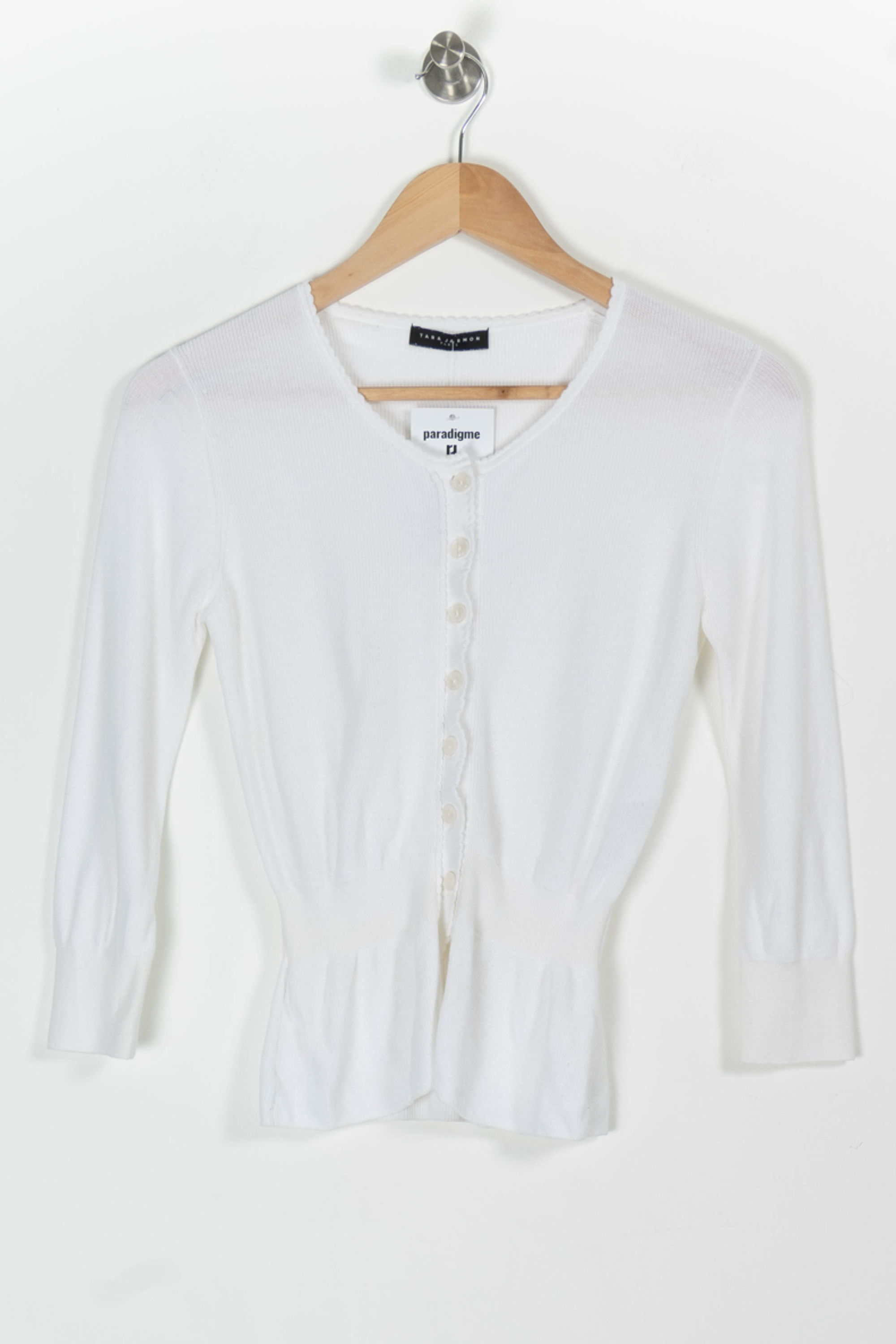 Cardigan TARA JARMON - Seconde Main White