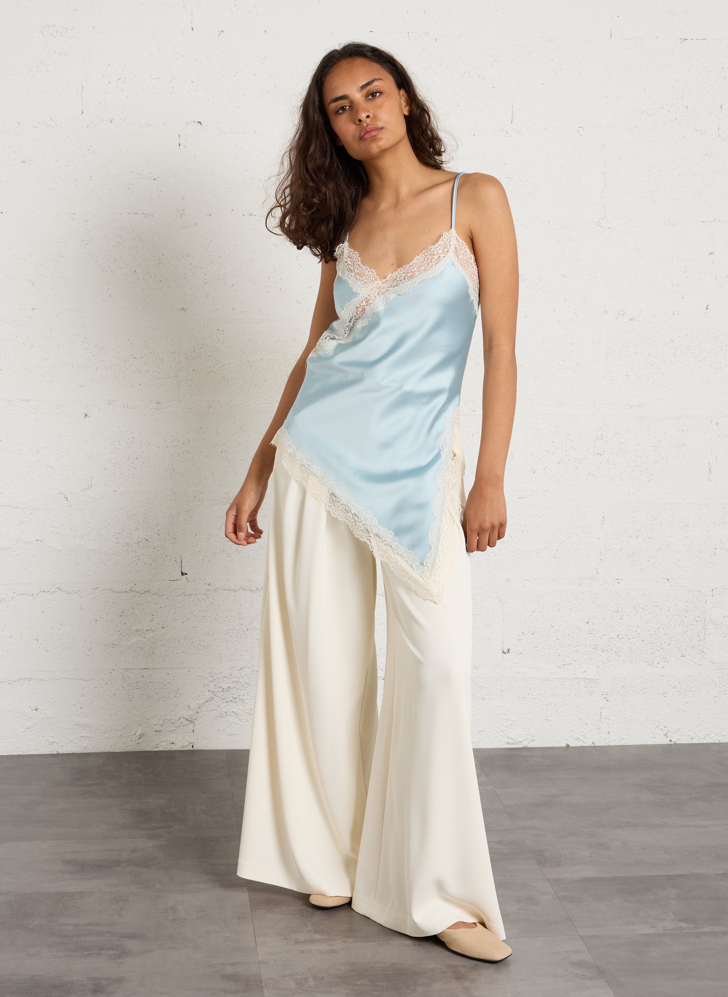 Ballerines en cuir VAGABOND Beige