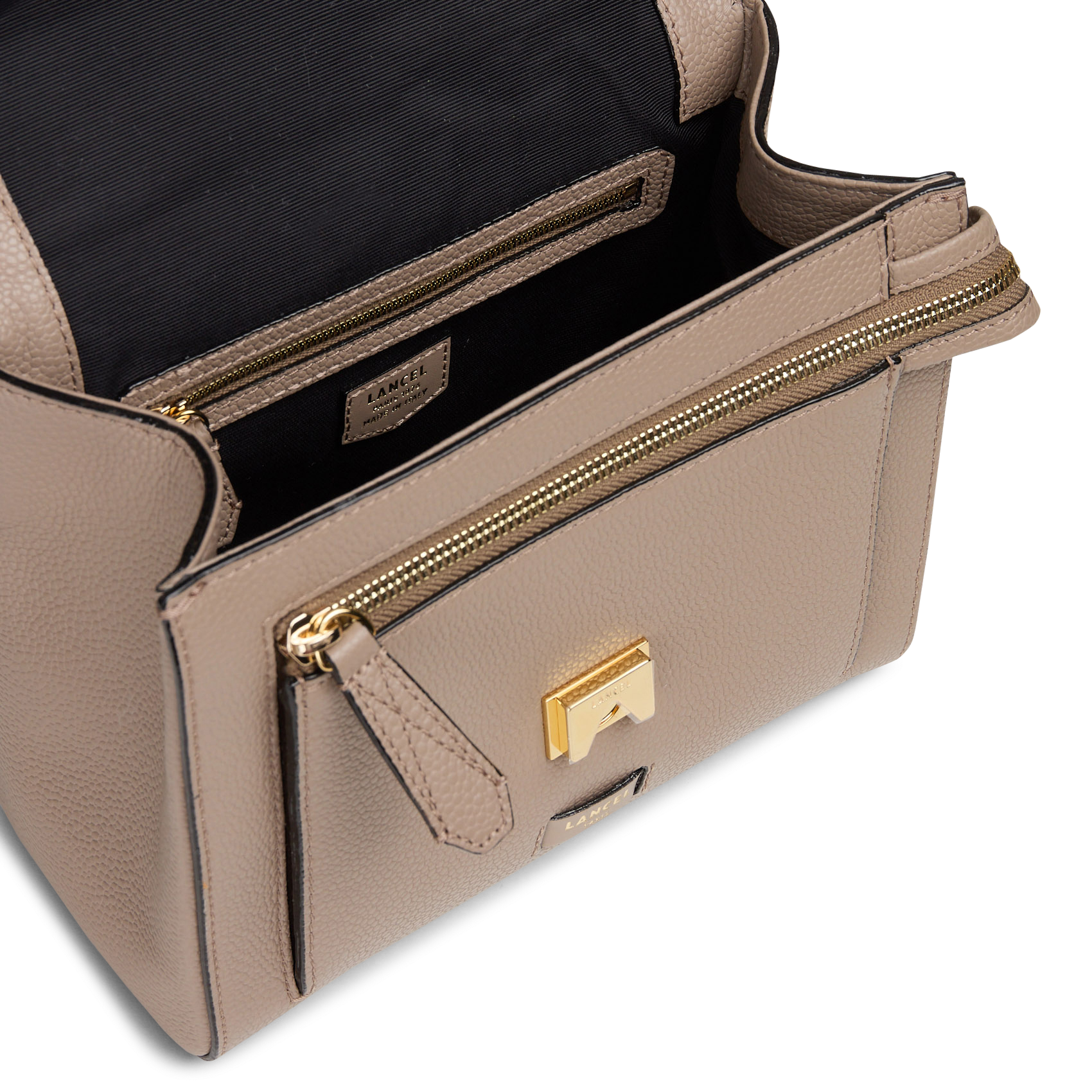 Leren schoudertas model Pia Grand LANCEL Beige
