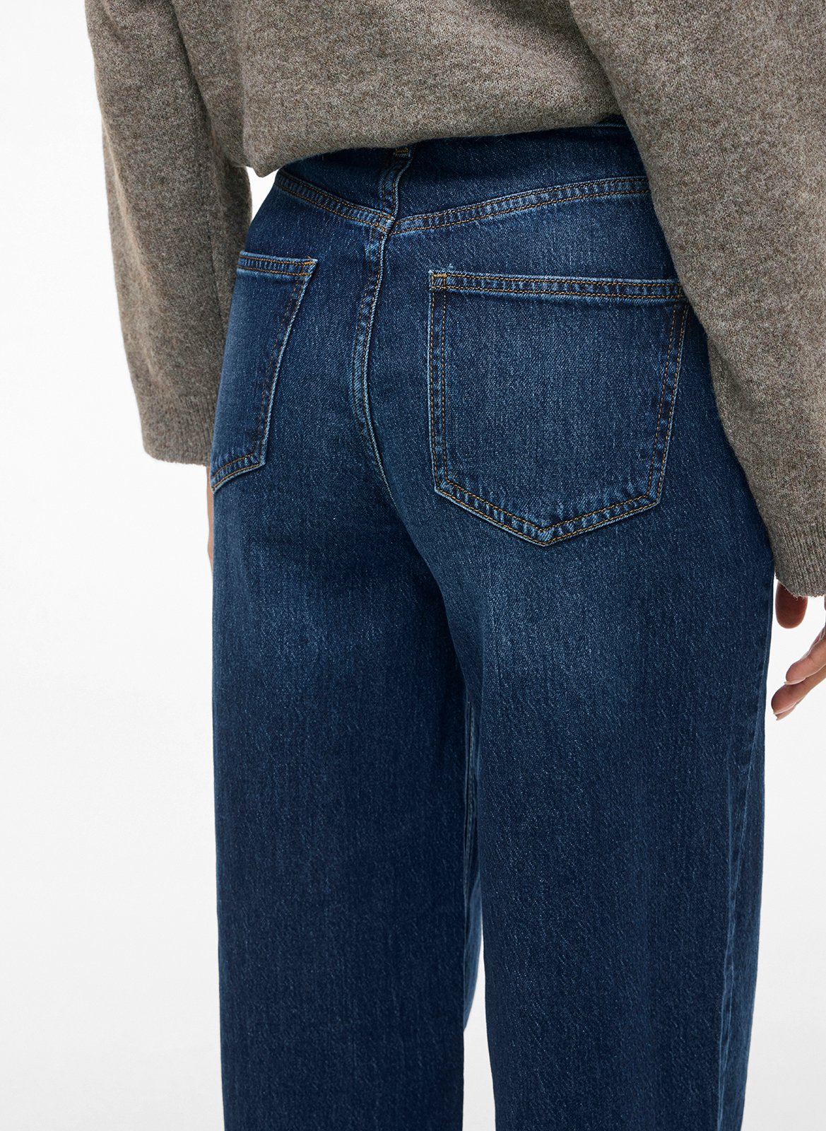 Wide-leg jeans VILA Blue