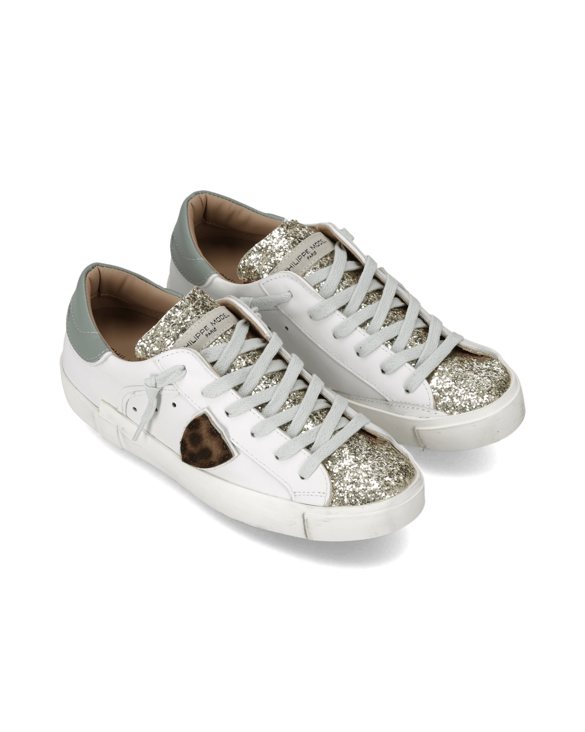 Tennis sneakers. PHILIPPE MODEL Golden
