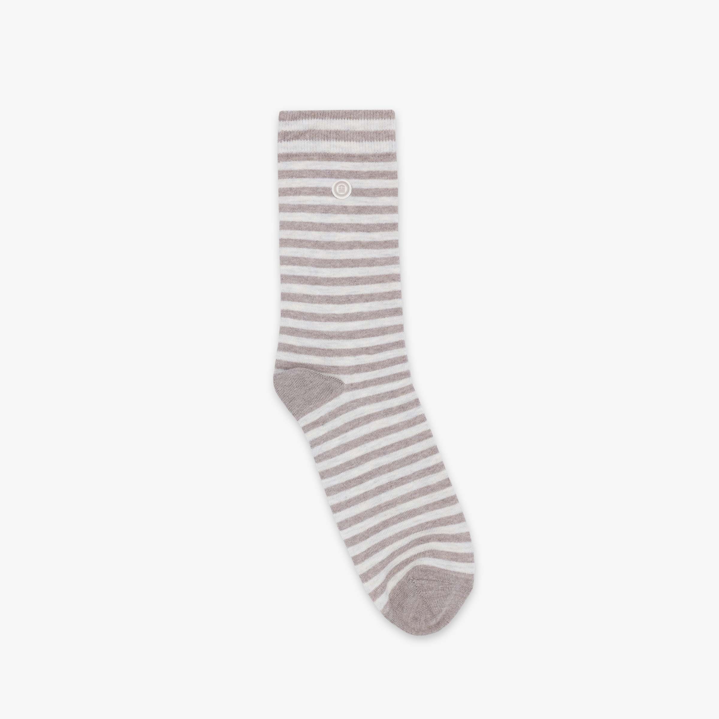 Pack of 3 pairs of plain and striped socks SERGE BLANCO Multicolored
