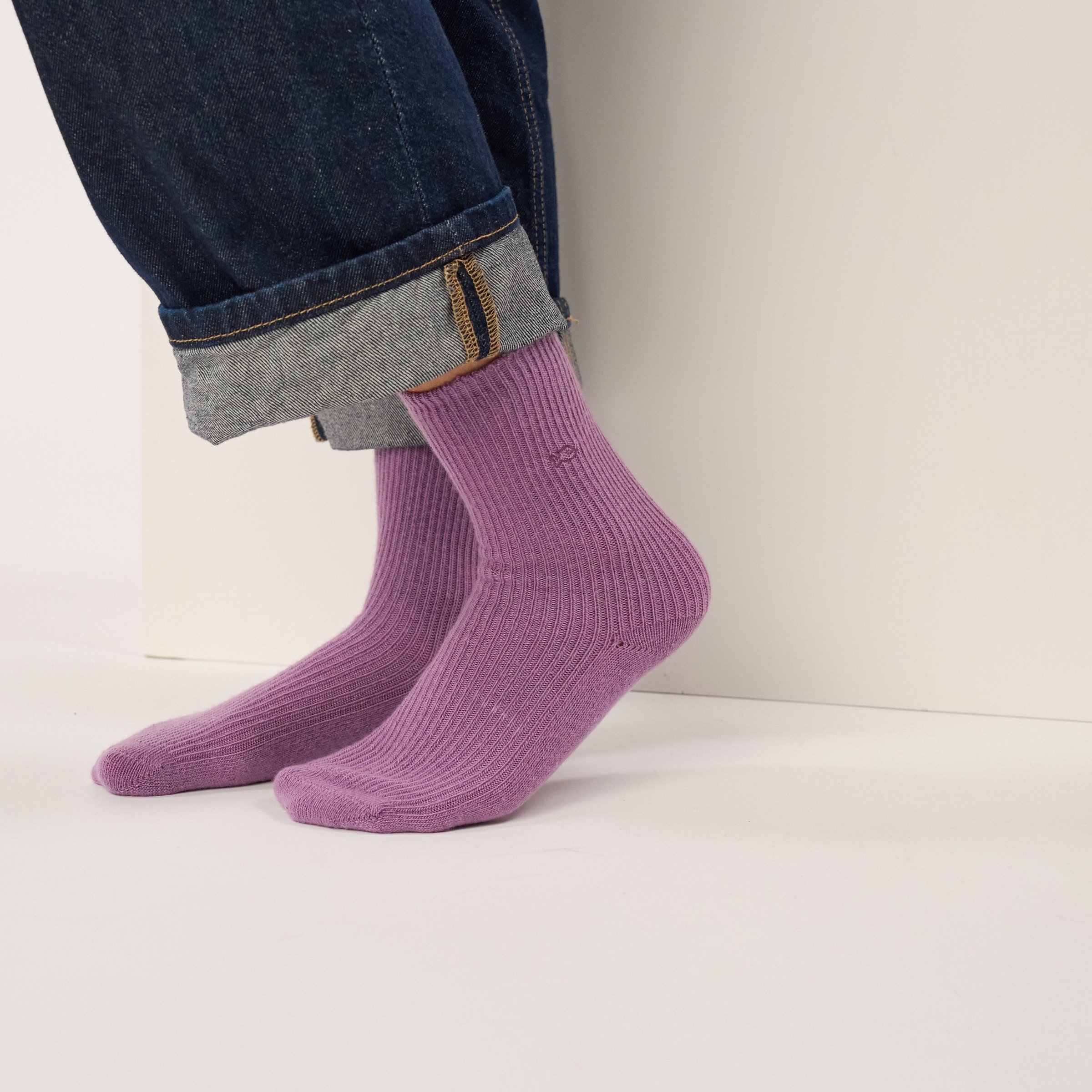 Wool socks | Purple BILLYBELT Women